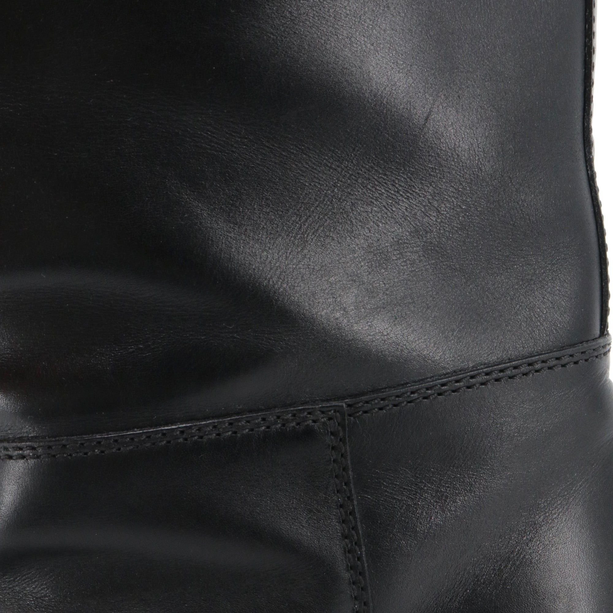 Chanel CHANEL - Chanel black leather boots (T37.5) Size US 6.5 / IT 36.5 - 5 Thumbnail