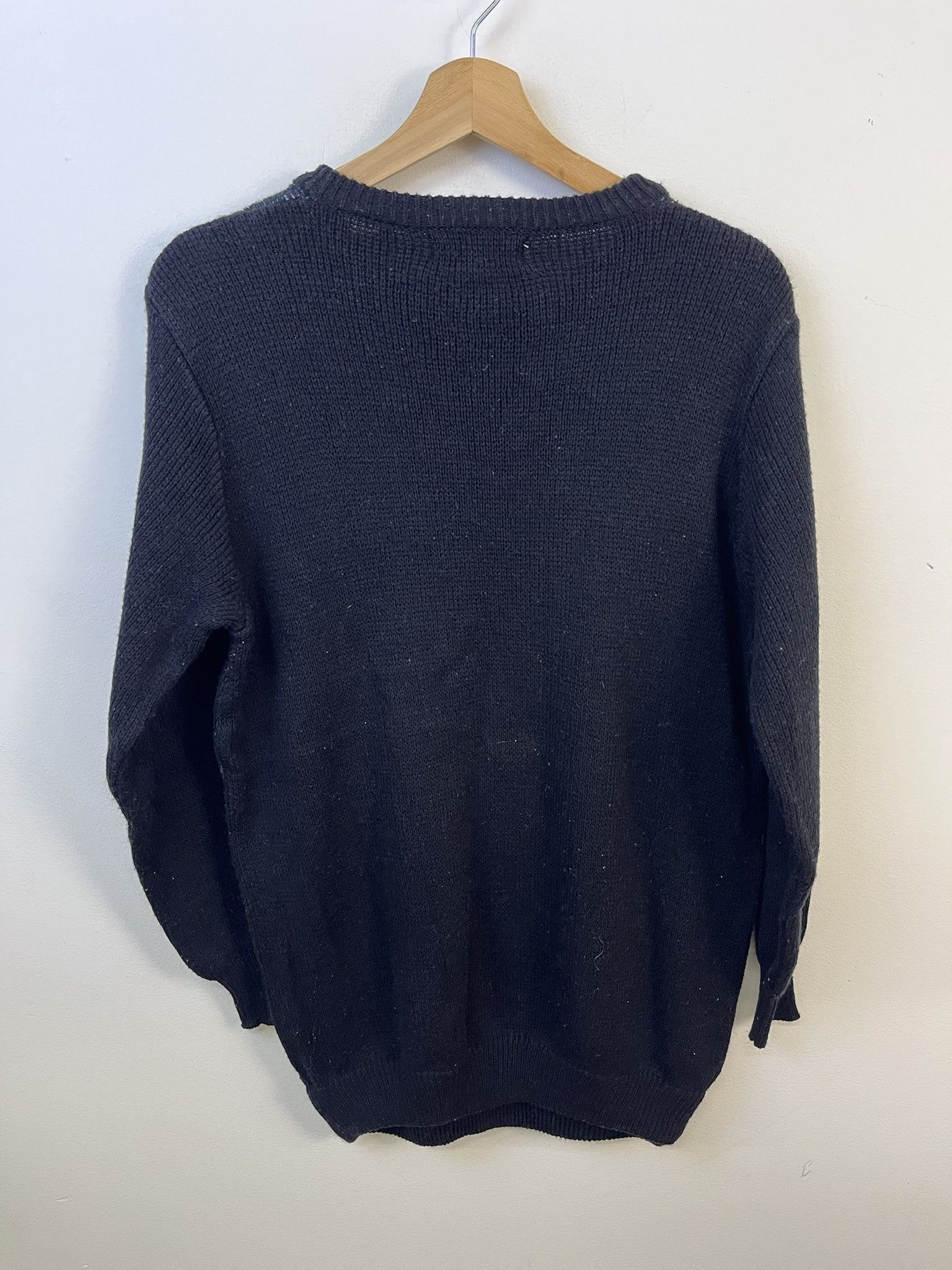 Other Vintage Knit Sweater 1990s Acrylic Floral Sweater Size M Size US M / EU 48-50 / 2 - 3 Thumbnail