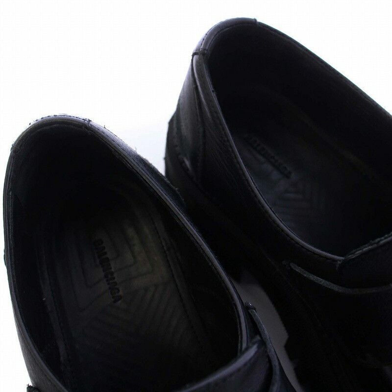 Balenciaga Leather Worn Out Tractor Loafers Size US 6 / IT 36 - 5 Thumbnail
