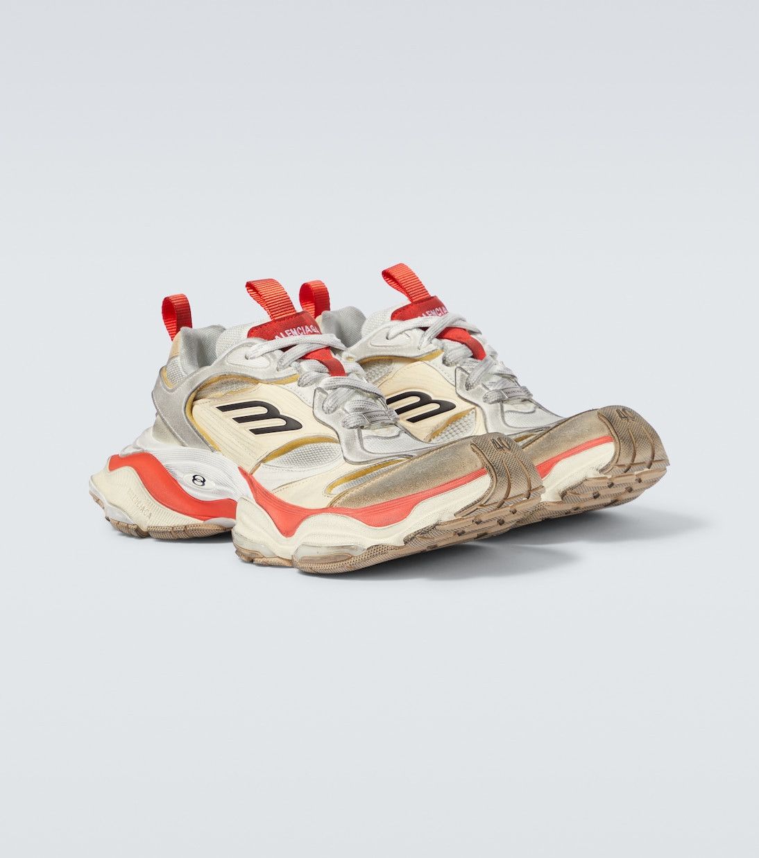 Balenciaga Cargo Sneaker in Red/Beige Size US 10 / EU 43 - 3 Thumbnail