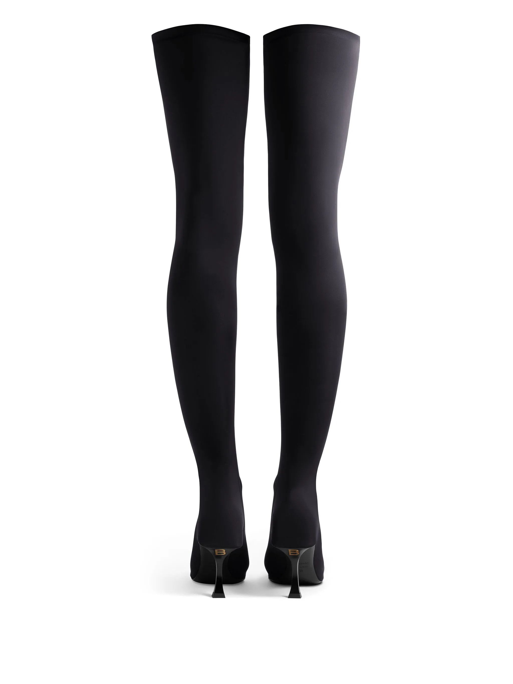 Balenciaga Hourglass 100mm over-the-knee boots Size US 7 / IT 37 - 2 Thumbnail