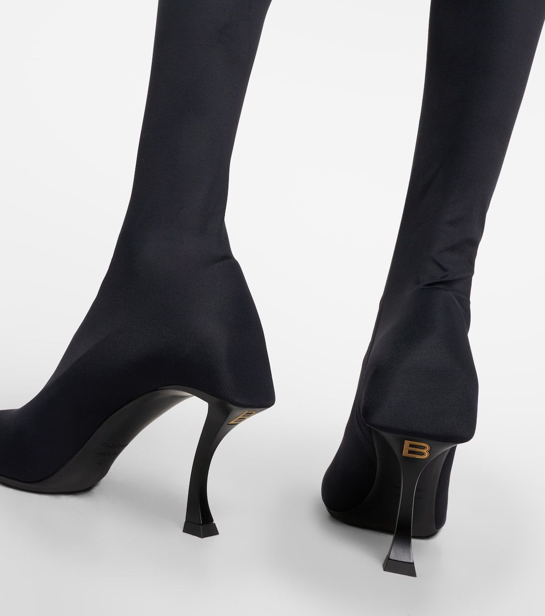 Balenciaga Hourglass 100mm over-the-knee boots Size US 10 / IT 40 - 4 Thumbnail