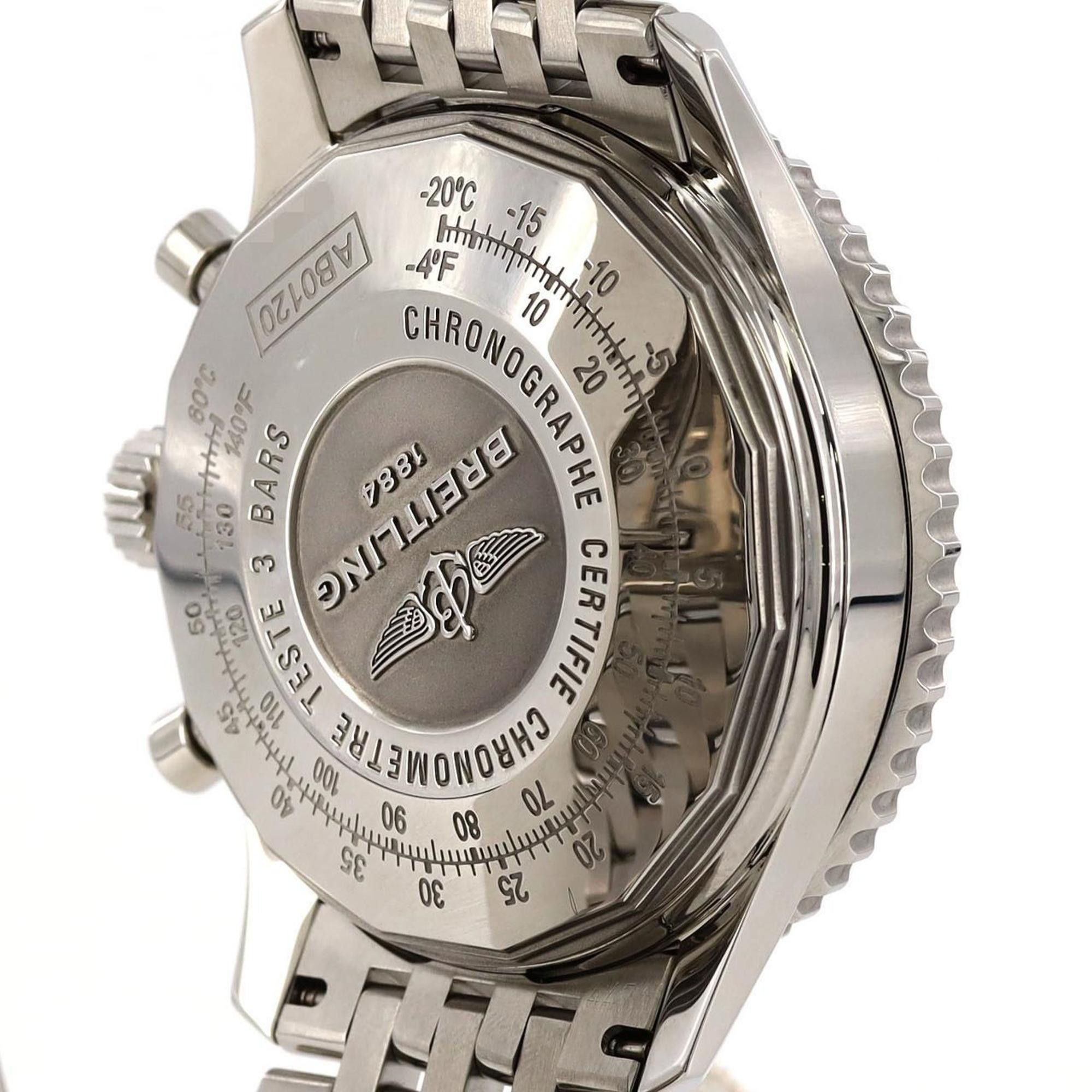 Breitling Breitling Navitimer 01 Silver Grey JAPAN LIMITED AB0120 A022G26NP SS Wristwatch Automatic Size ONE SIZE - 6 Thumbnail
