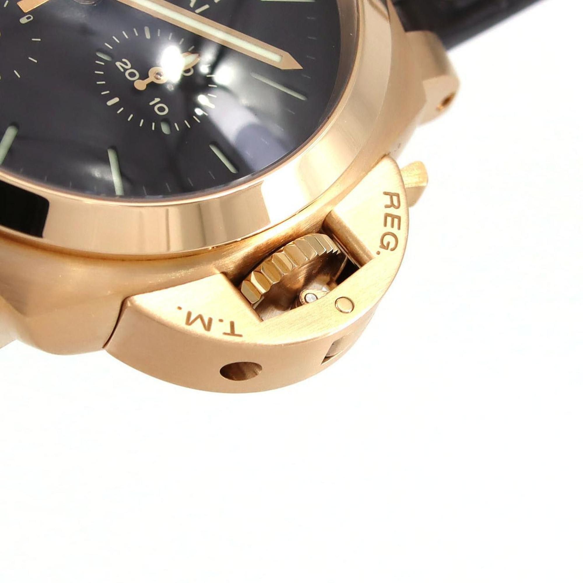 Panerai Panerai Luminor 1950 8DAYS Chronograph Monopulsante PAM00344 PG/RG Wristwatch Hand-wound Size ONE SIZE - 3 Thumbnail