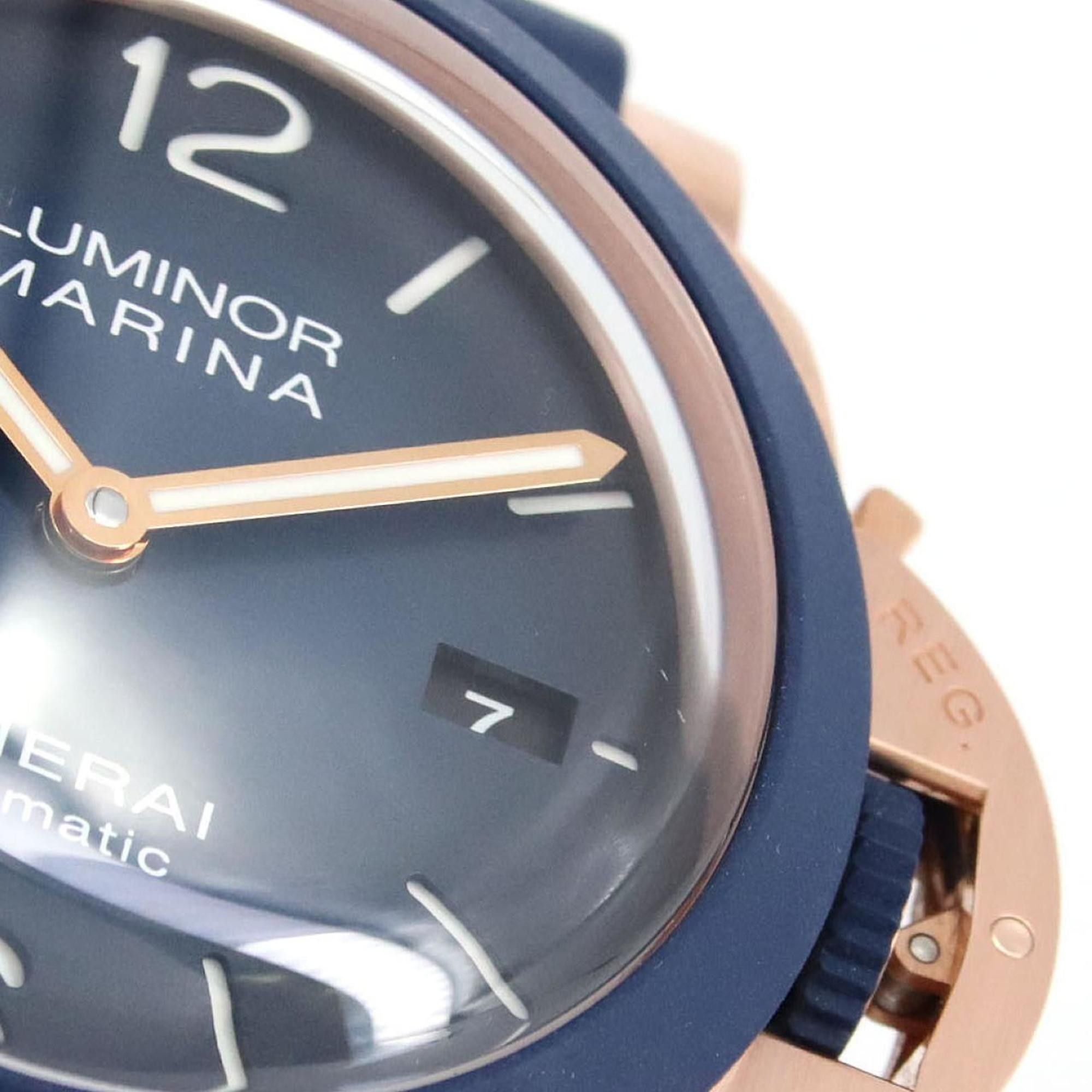 Panerai Panerai Luminor Marina Goldtech Guillaume Nery Edition PAM01121 PG/RG Automatic watch Size ONE SIZE - 7 Thumbnail