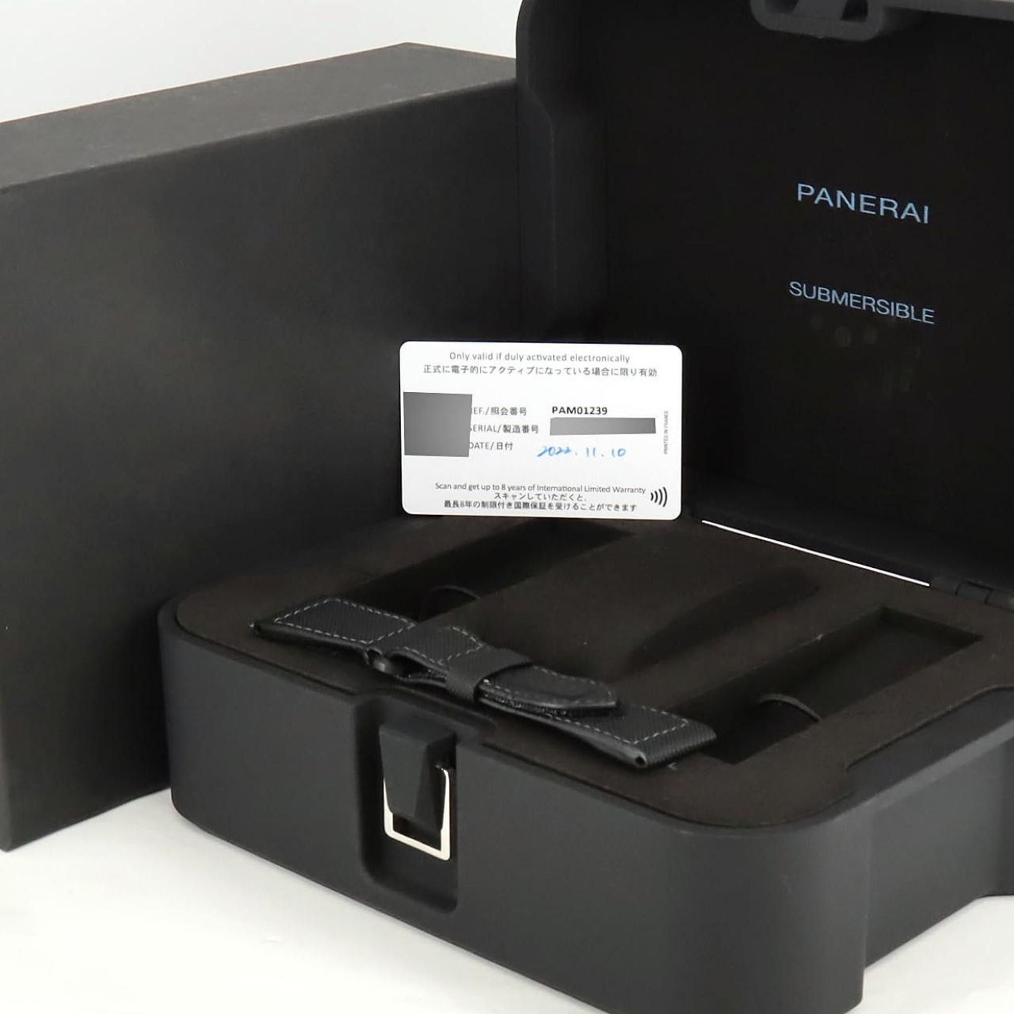 Panerai Panerai Submersible Voltz Special DLC PAM01239 TI Watch Automatic Size ONE SIZE - 6 Thumbnail