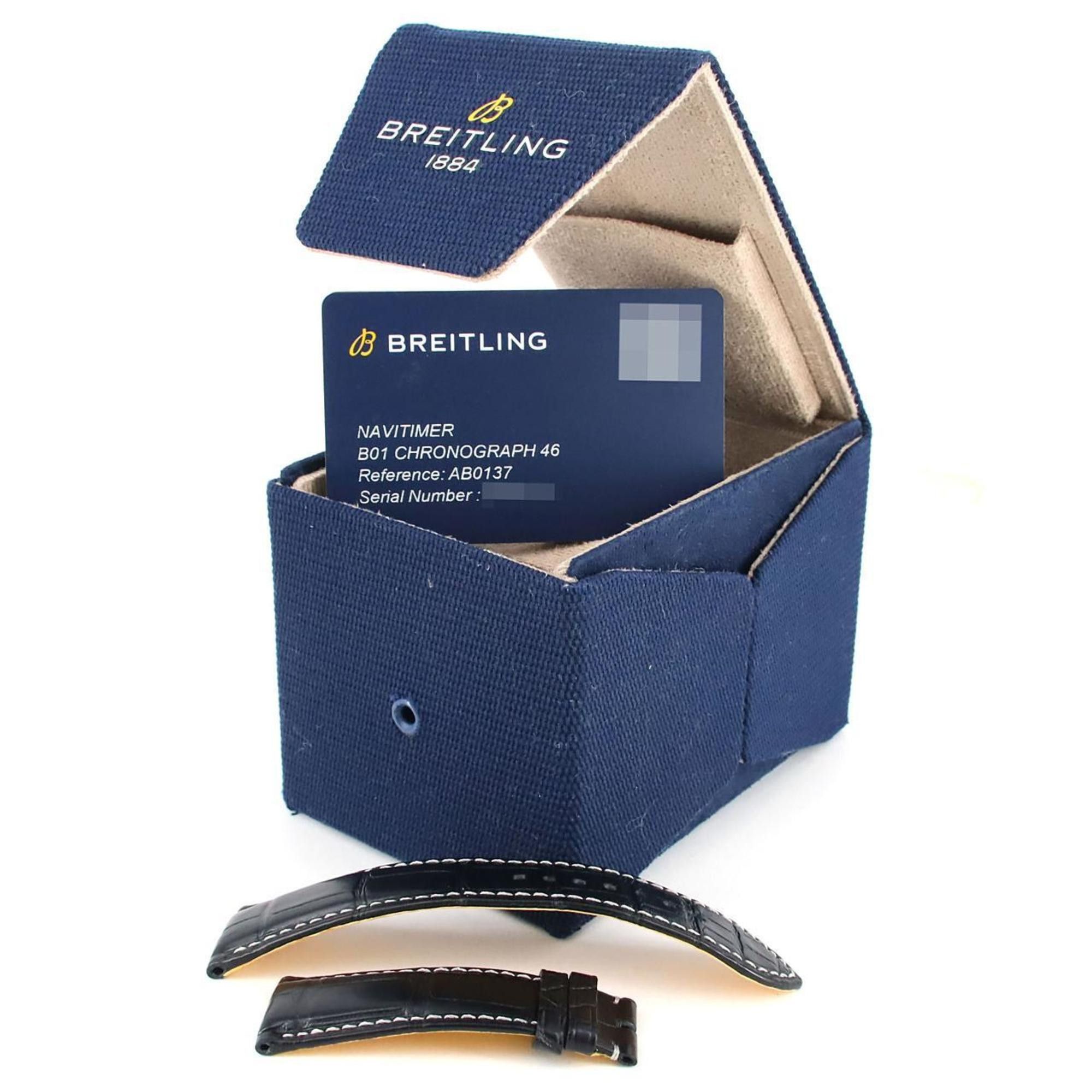 Breitling Breitling Navitimer B01 Chronograph 46 AB0137 AB0137211B1P1 SS Wristwatch Automatic Size ONE SIZE - 8 Thumbnail