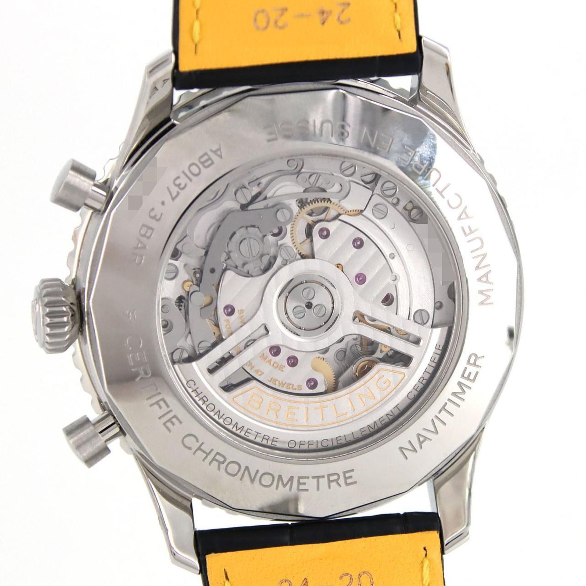 Breitling Breitling Navitimer B01 Chronograph 46 AB0137 AB0137211B1P1 SS Wristwatch Automatic Size ONE SIZE - 6 Thumbnail
