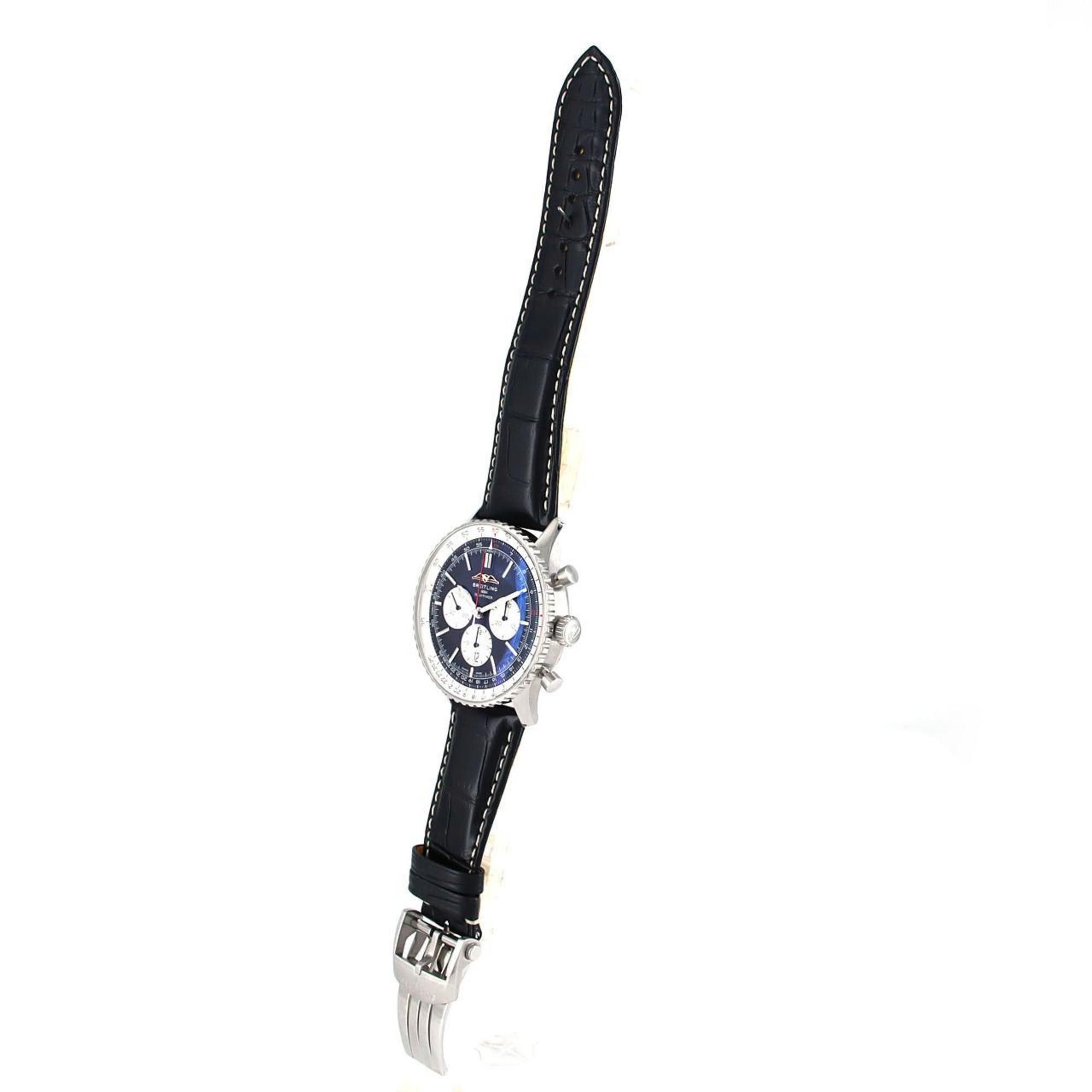 Breitling Breitling Navitimer B01 Chronograph 46 AB0137 AB0137211B1P1 SS Wristwatch Automatic Size ONE SIZE - 2 Thumbnail