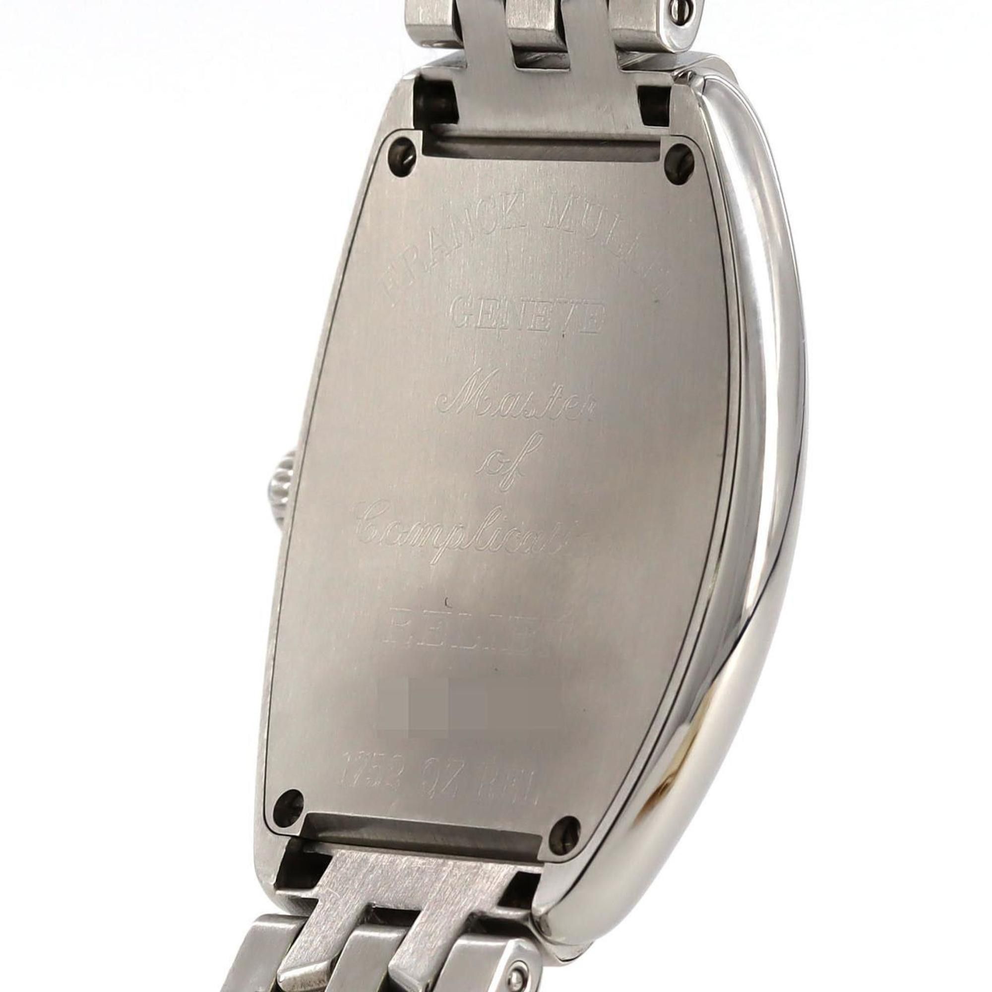 Franck Muller Franck Muller Tono Curvex 1752QZREL 1752BQZREL SS Wristwatch Quartz Size ONE SIZE - 6 Thumbnail