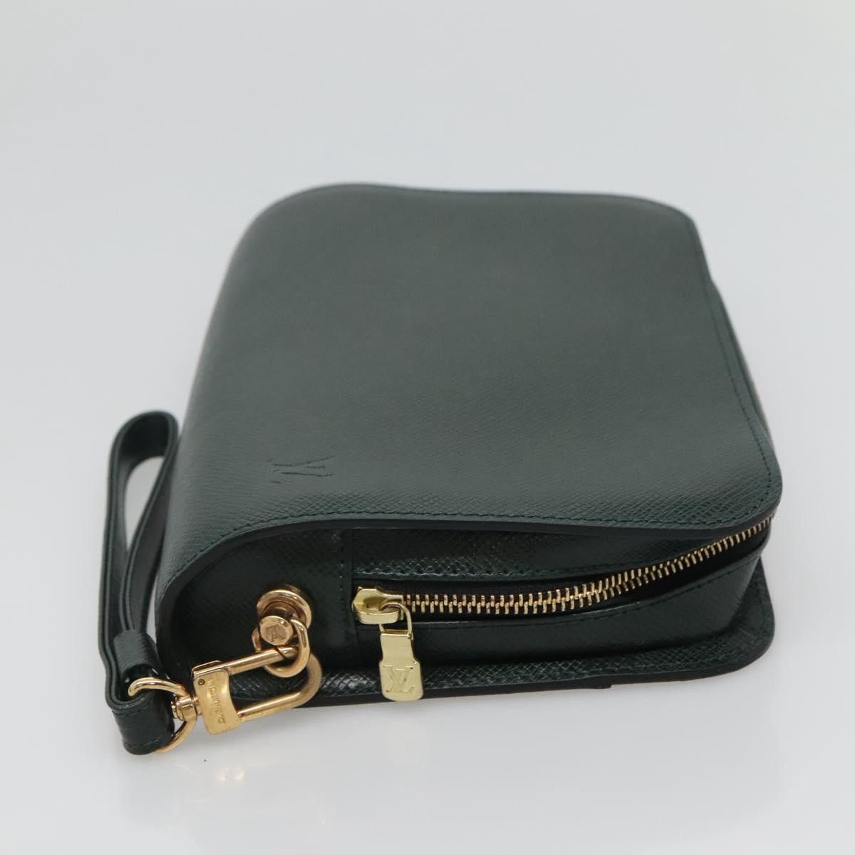 Louis Vuitton Baikal Grey Leather Clutch Bag (Pre-Owned) Size ONE SIZE - 4 Thumbnail