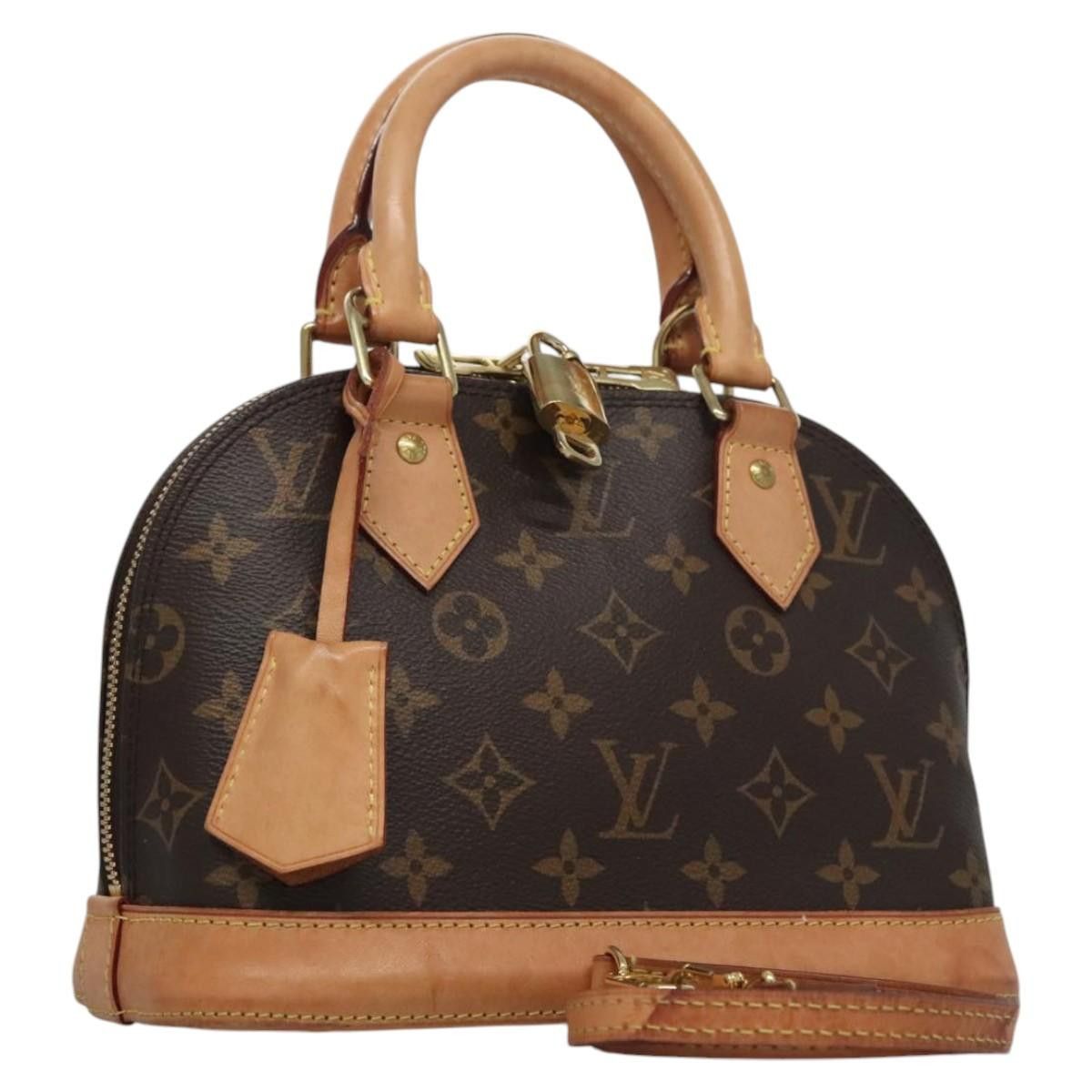 Louis Vuitton Alma Bb Brown Canvas Handbag (Pre-Owned) Size ONE SIZE - 15 Thumbnail