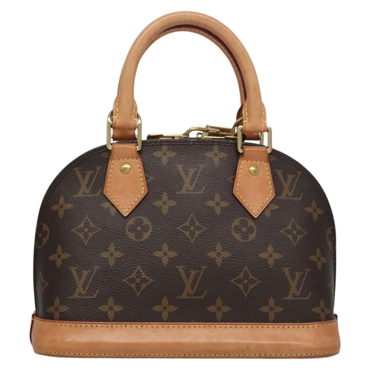 Louis Vuitton Alma Bb Brown Canvas Handbag (Pre-Owned) Size ONE SIZE - 2 Thumbnail