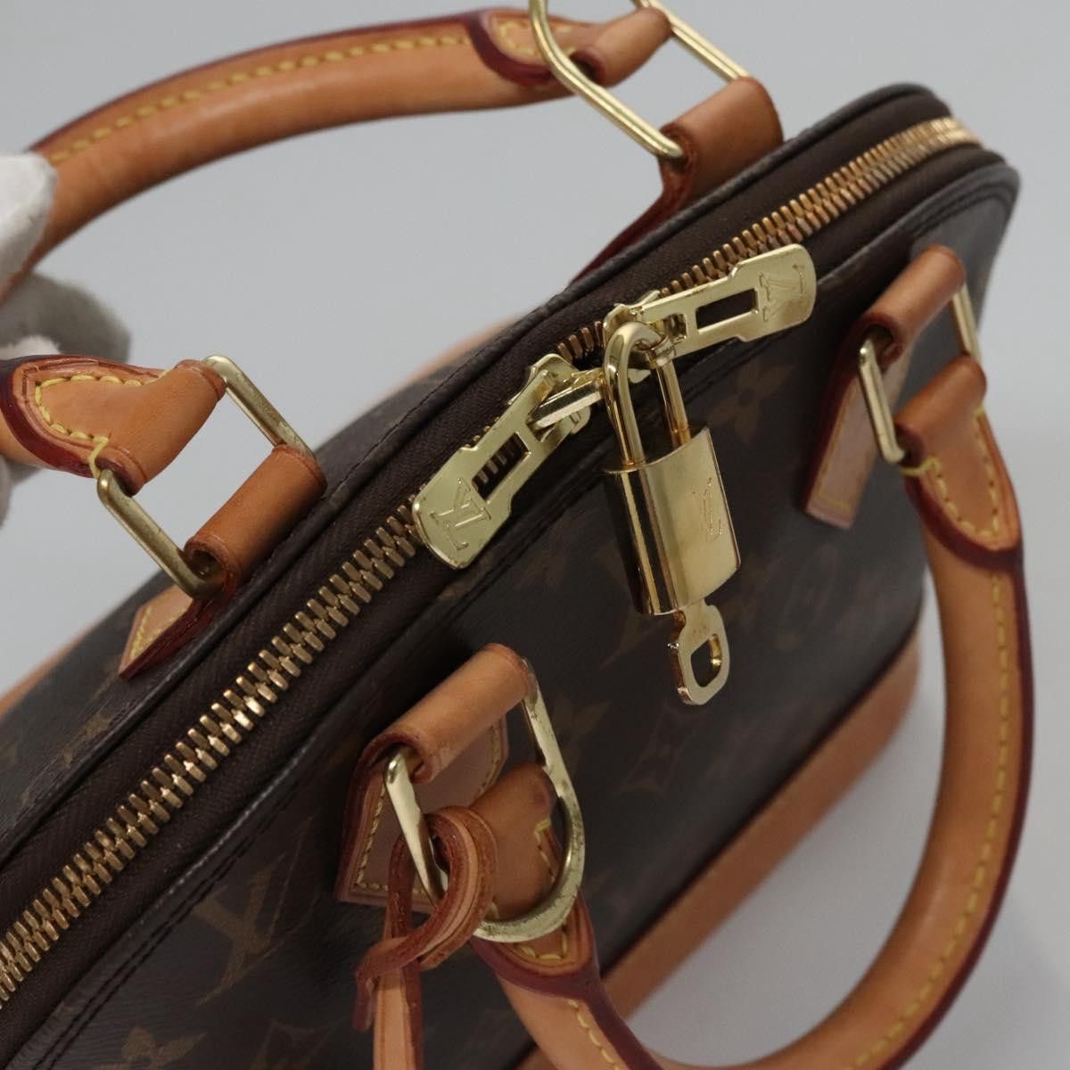 Louis Vuitton Alma Bb Brown Canvas Handbag (Pre-Owned) Size ONE SIZE - 17 Thumbnail