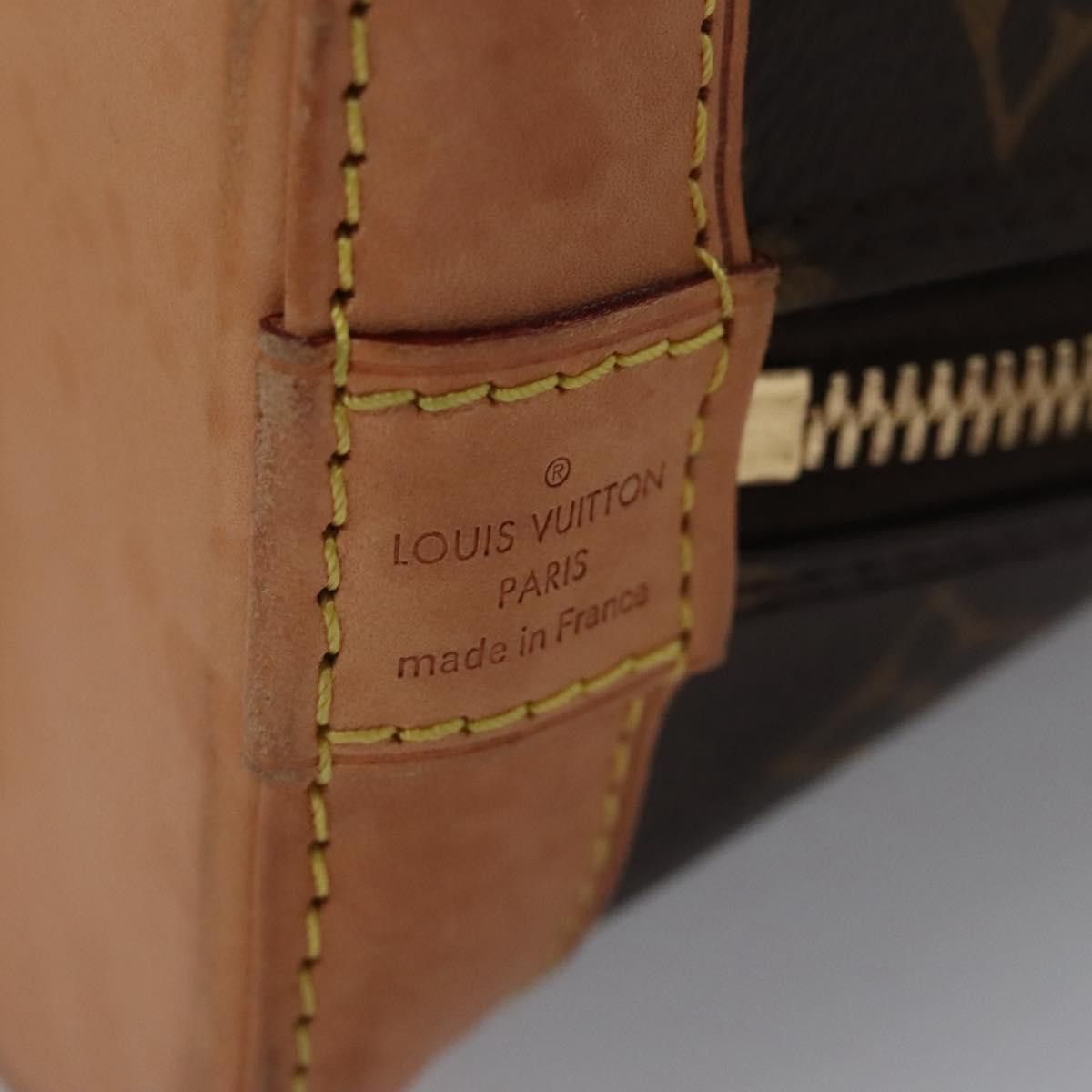 Louis Vuitton Alma Bb Brown Canvas Handbag (Pre-Owned) Size ONE SIZE - 13 Thumbnail