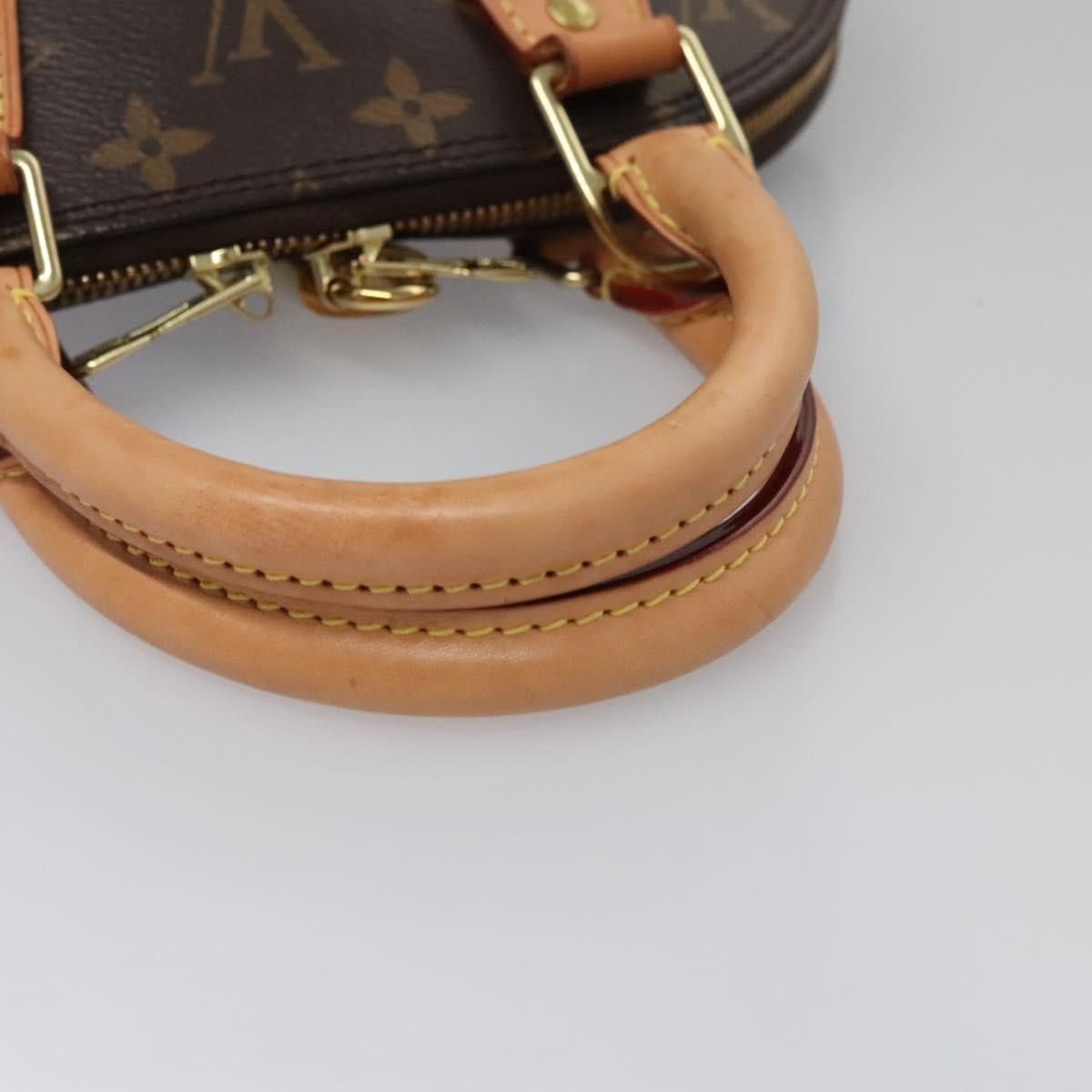 Louis Vuitton Alma Bb Brown Canvas Handbag (Pre-Owned) Size ONE SIZE - 5 Thumbnail
