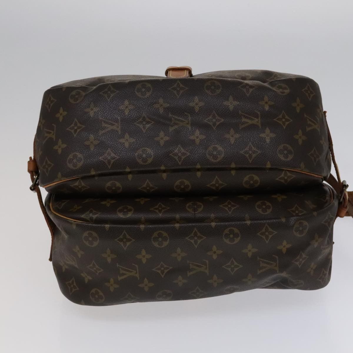 Louis Vuitton Saumur 35 Brown Canvas Shoulder Bag (Pre-Owned) Size ONE SIZE - 8 Thumbnail