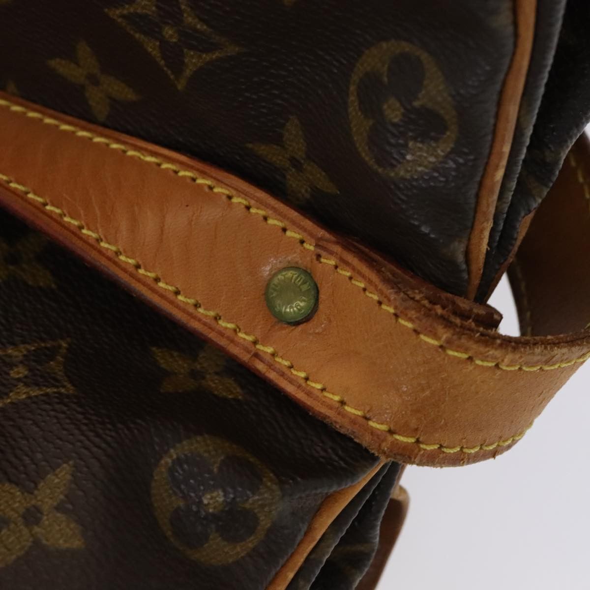 Louis Vuitton Saumur 35 Brown Canvas Shoulder Bag (Pre-Owned) Size ONE SIZE - 15 Thumbnail