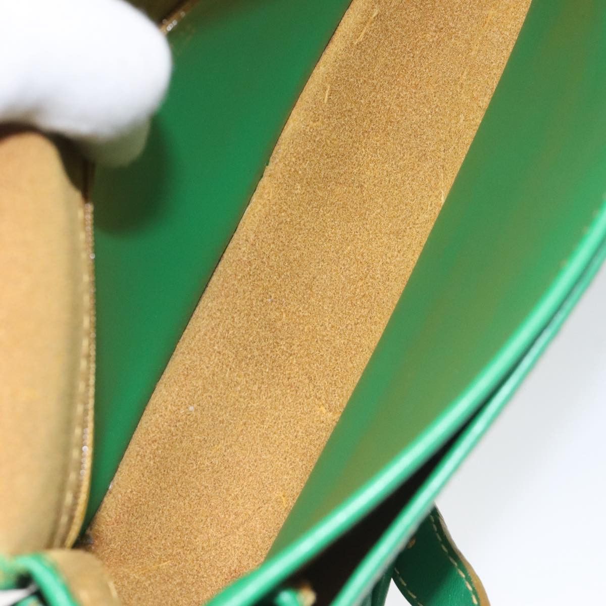 Fendi Ff Green Leather Shoulder Bag (Pre-Owned) Size ONE SIZE - 11 Thumbnail