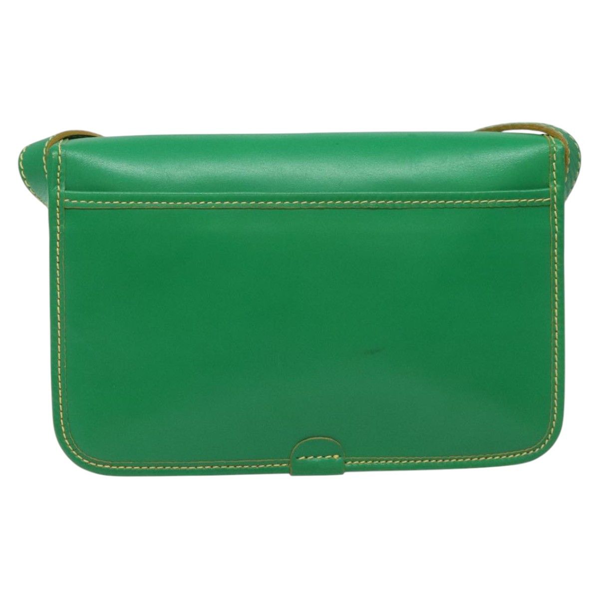 Fendi Ff Green Leather Shoulder Bag (Pre-Owned) Size ONE SIZE - 2 Thumbnail