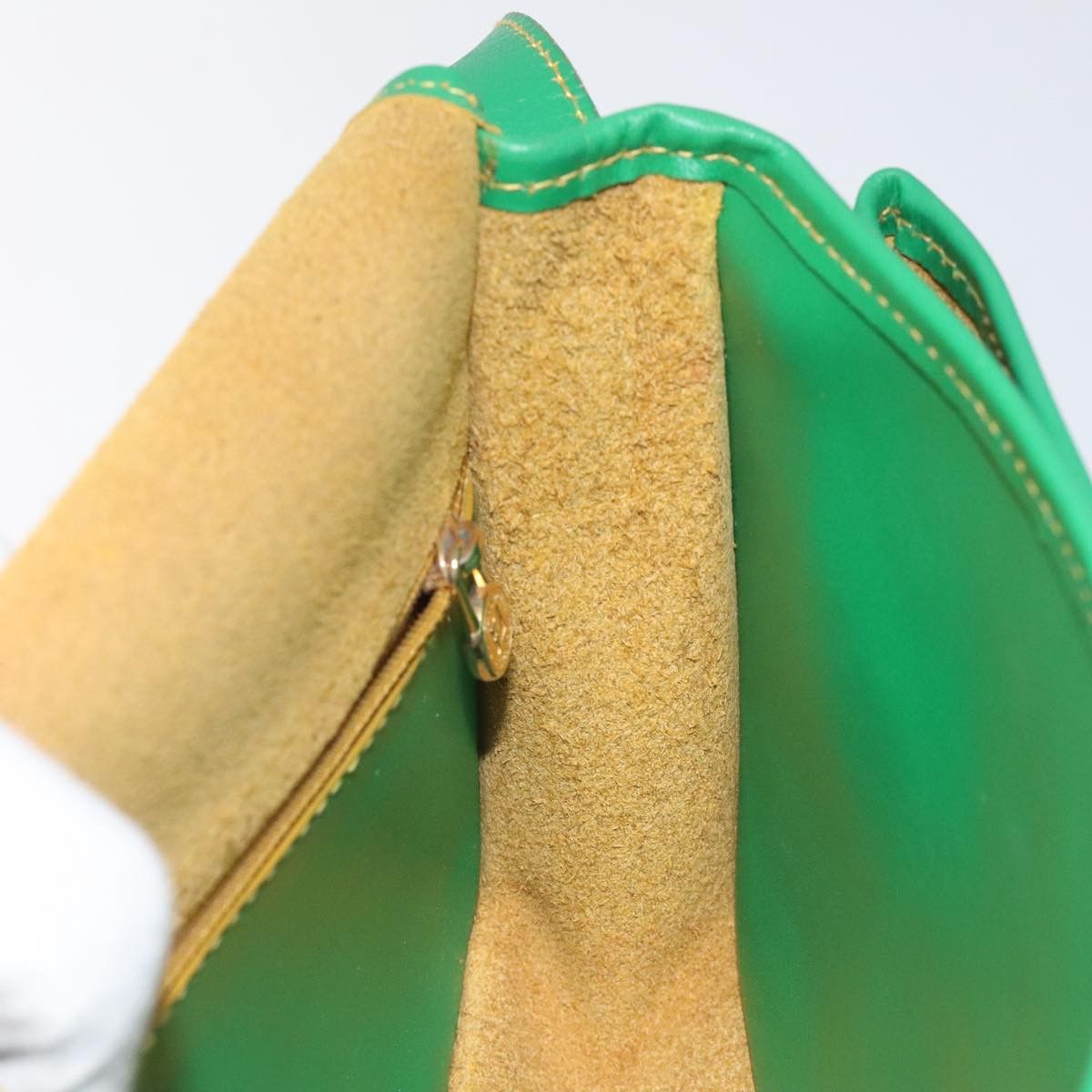Fendi Ff Green Leather Shoulder Bag (Pre-Owned) Size ONE SIZE - 19 Thumbnail