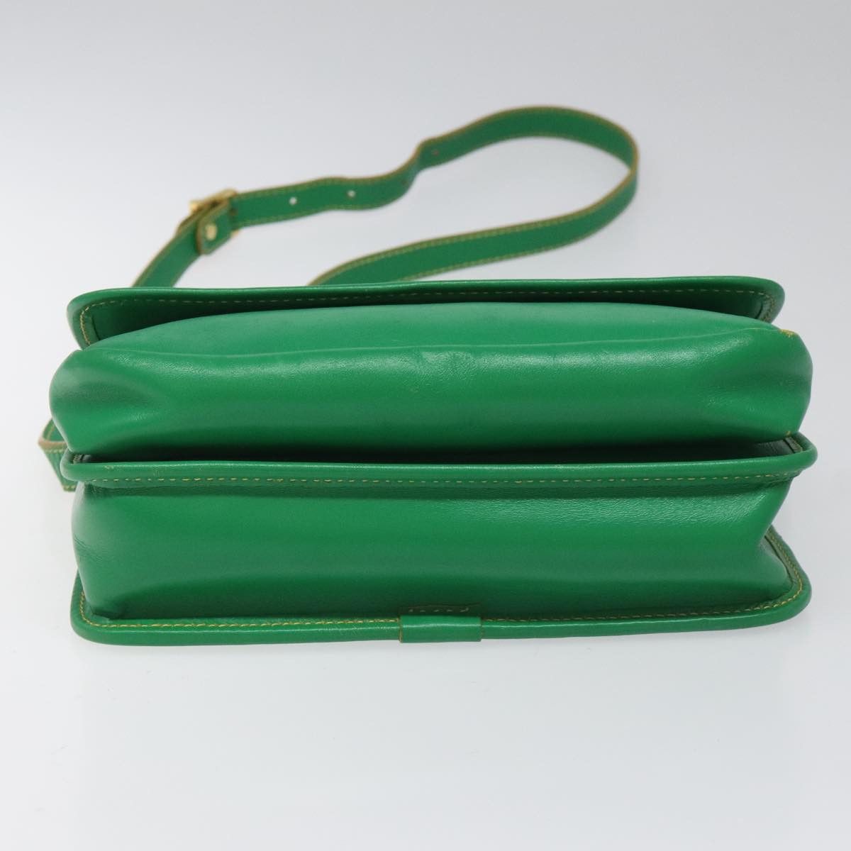 Fendi Ff Green Leather Shoulder Bag (Pre-Owned) Size ONE SIZE - 17 Thumbnail