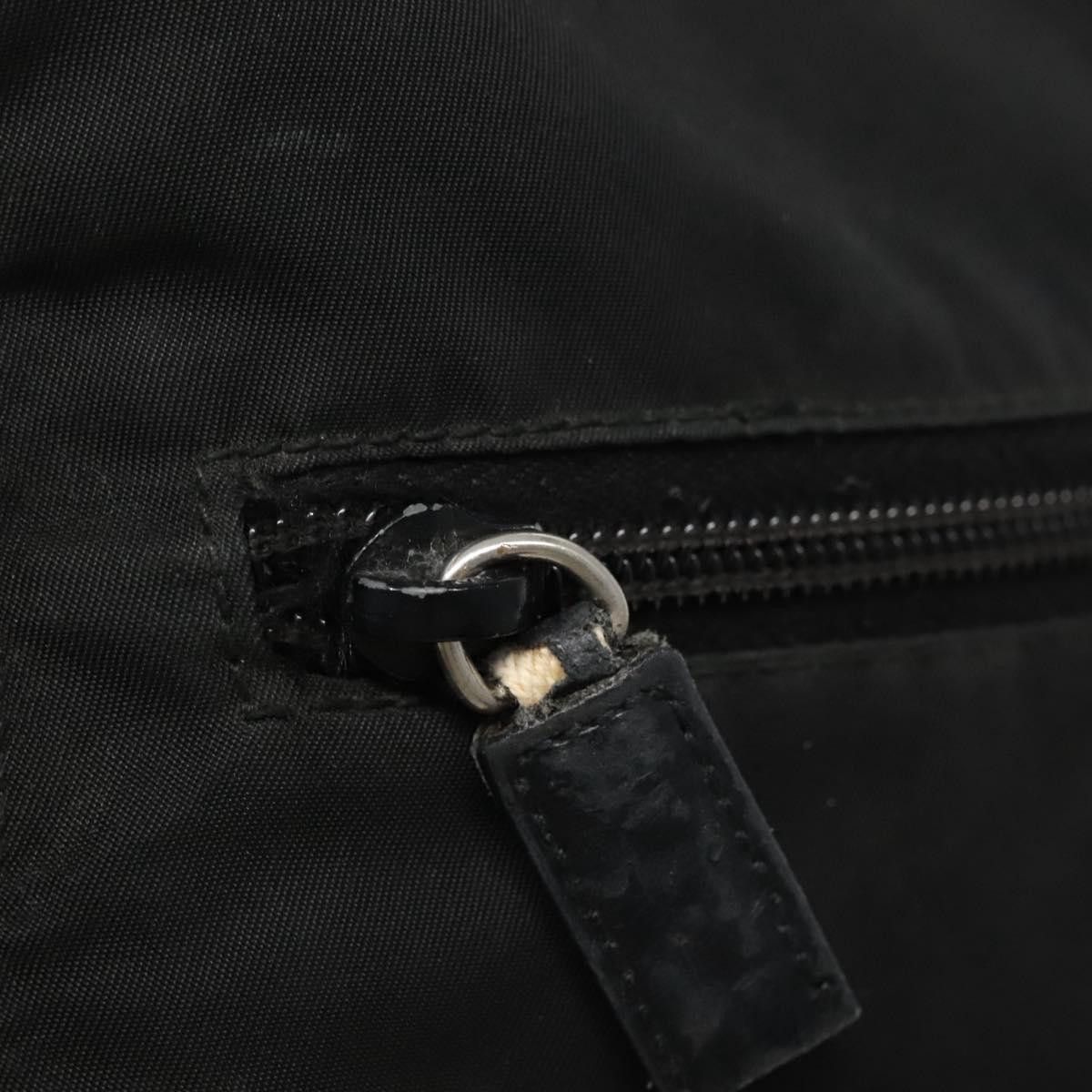 Prada Re-Nylon Black Synthetic Shoulder Bag (Pre-Owned) Size ONE SIZE - 11 Thumbnail