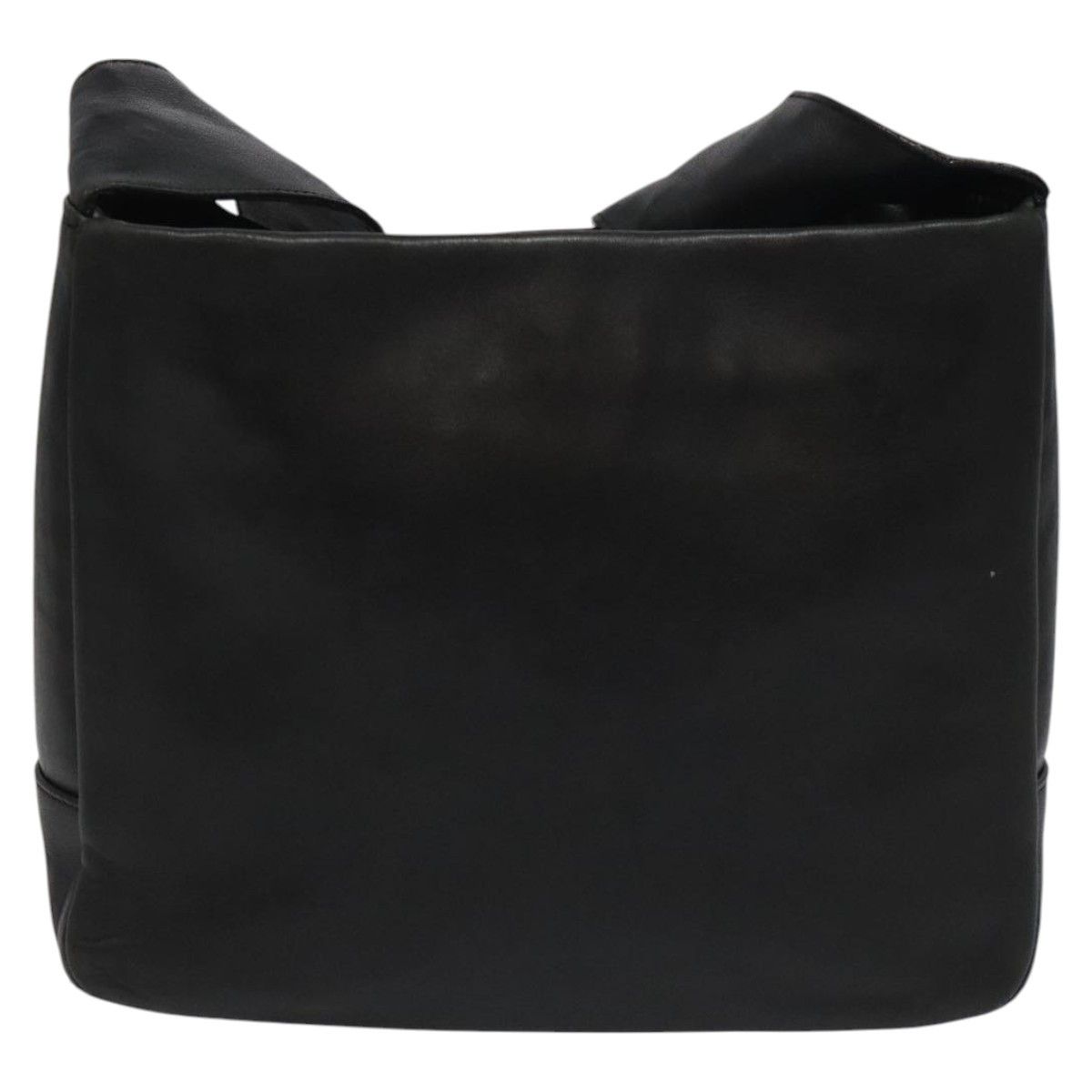 Salvatore Ferragamo Gancini Black Leather Shoulder Bag (Pre-Owned) Size ONE SIZE - 2 Thumbnail