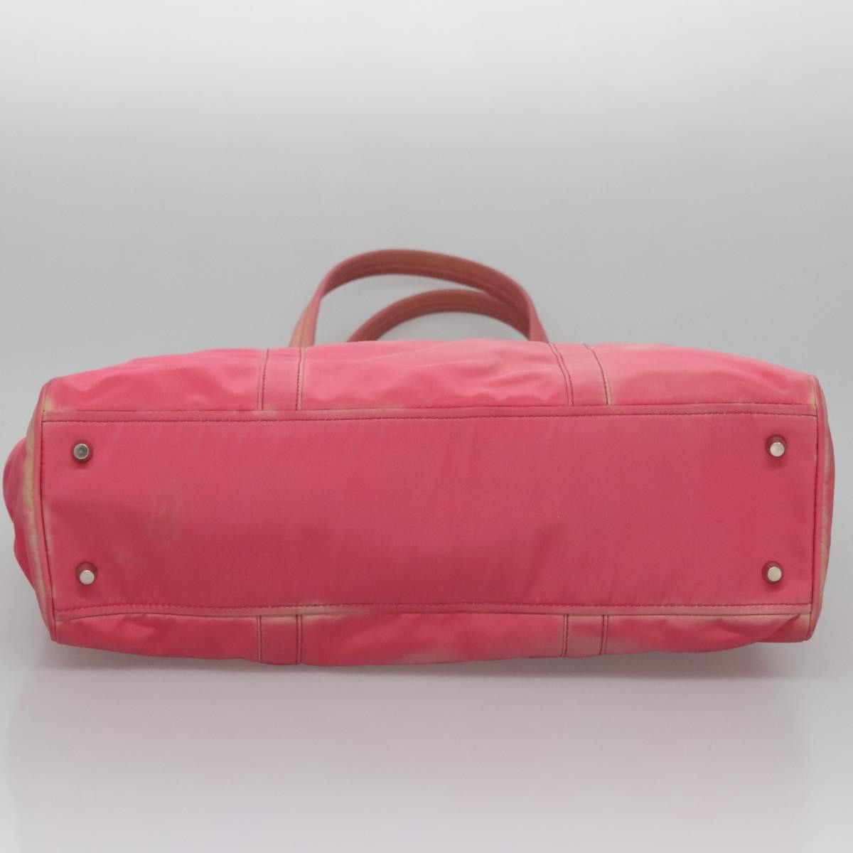 Prada Tessuto Pink Synthetic Tote Bag (Pre-Owned) Size ONE SIZE - 19 Thumbnail