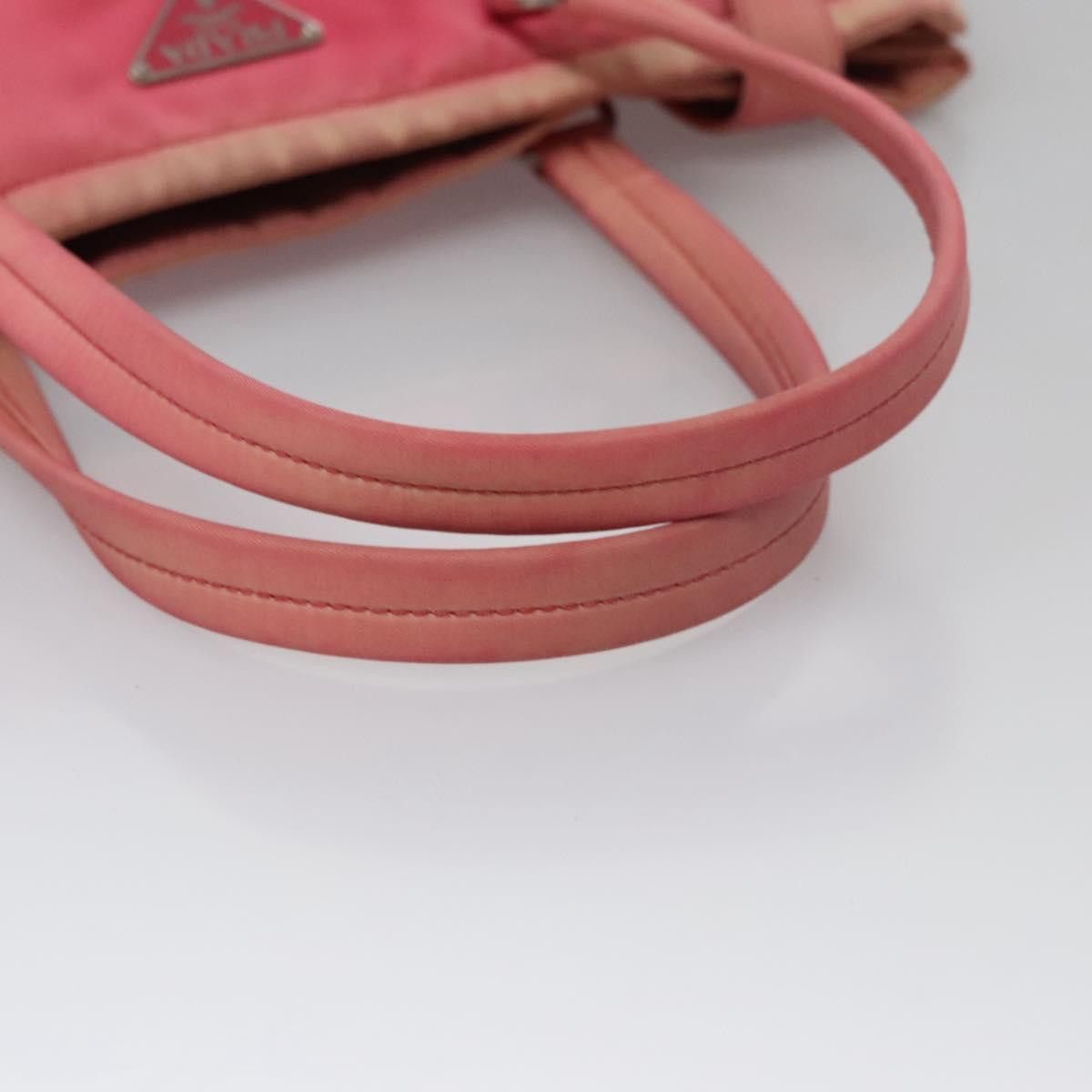 Prada Tessuto Pink Synthetic Tote Bag (Pre-Owned) Size ONE SIZE - 10 Thumbnail