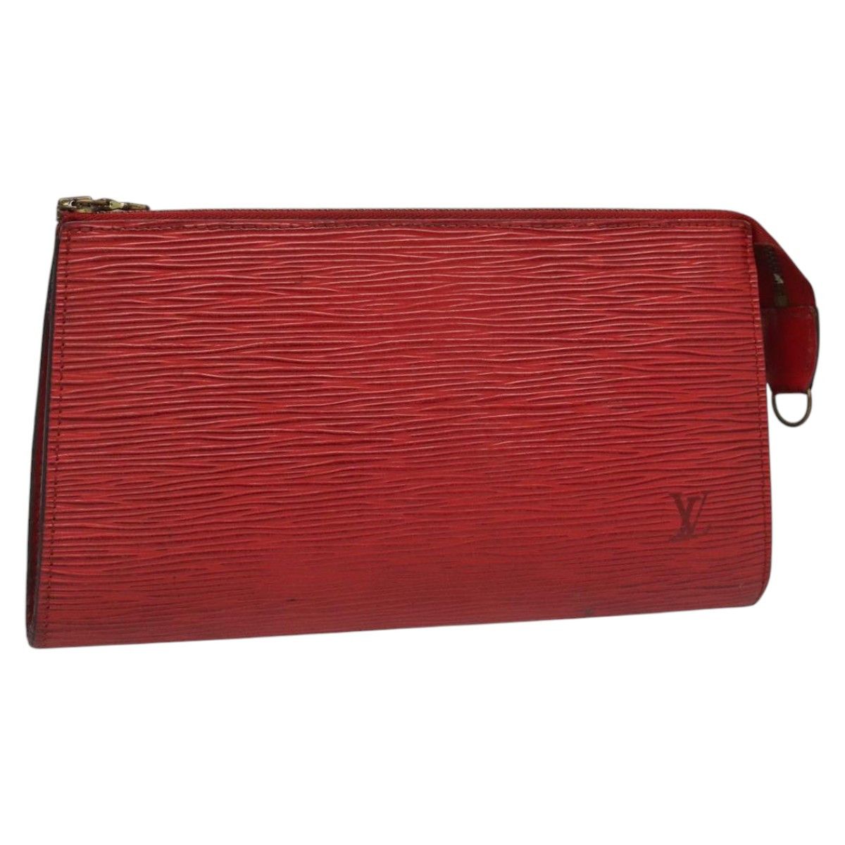 Louis Vuitton Pochette Accessoire Red Leather Handbag (Pre-Owned) Size ONE SIZE - 13 Thumbnail