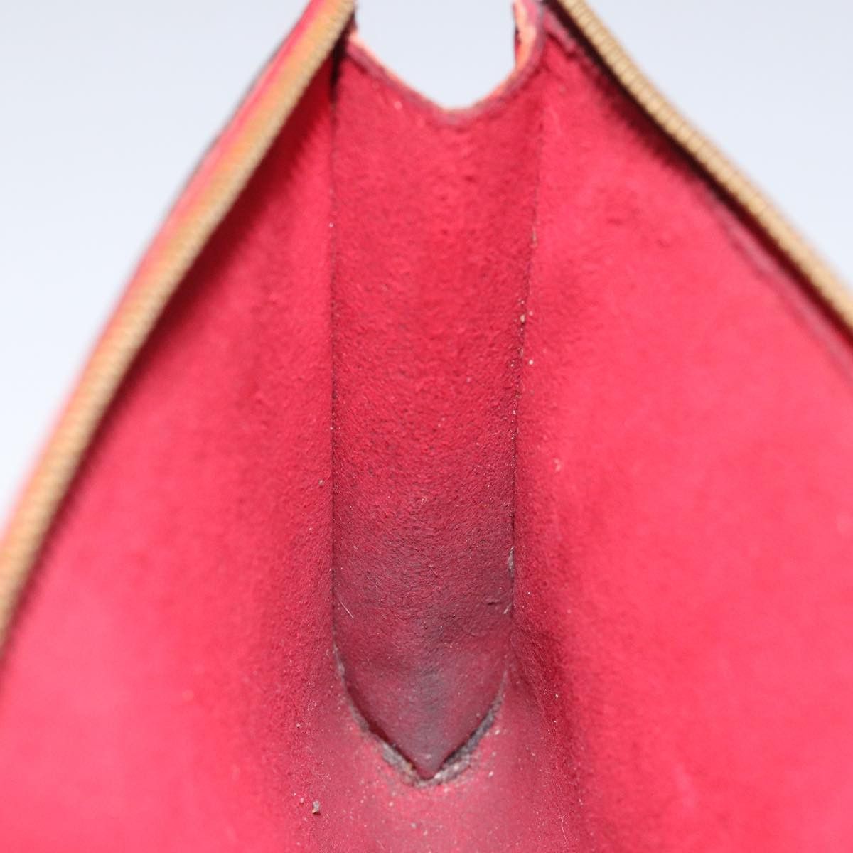 Louis Vuitton Pochette Accessoire Red Leather Handbag (Pre-Owned) Size ONE SIZE - 17 Thumbnail