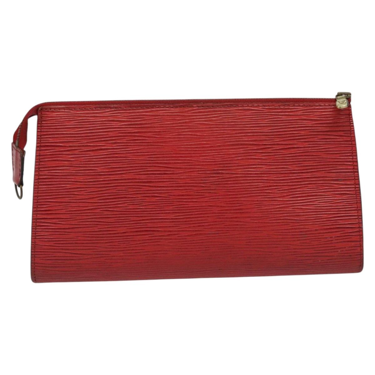 Louis Vuitton Pochette Accessoire Red Leather Handbag (Pre-Owned) Size ONE SIZE - 2 Thumbnail