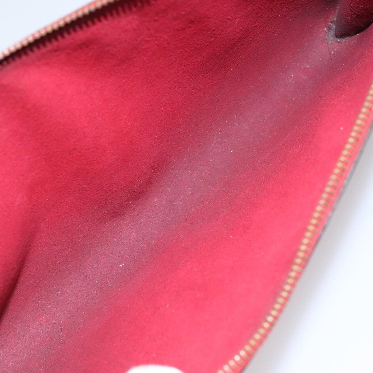 Louis Vuitton Pochette Accessoire Red Leather Handbag (Pre-Owned) Size ONE SIZE - 10 Thumbnail