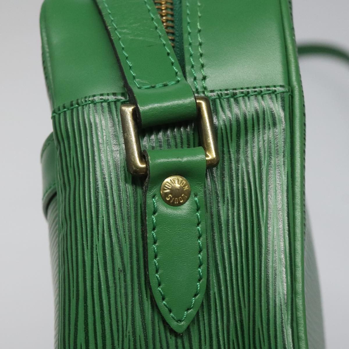 Louis Vuitton Trocadéro Green Leather Shoulder Bag (Pre-Owned) Size ONE SIZE - 13 Thumbnail