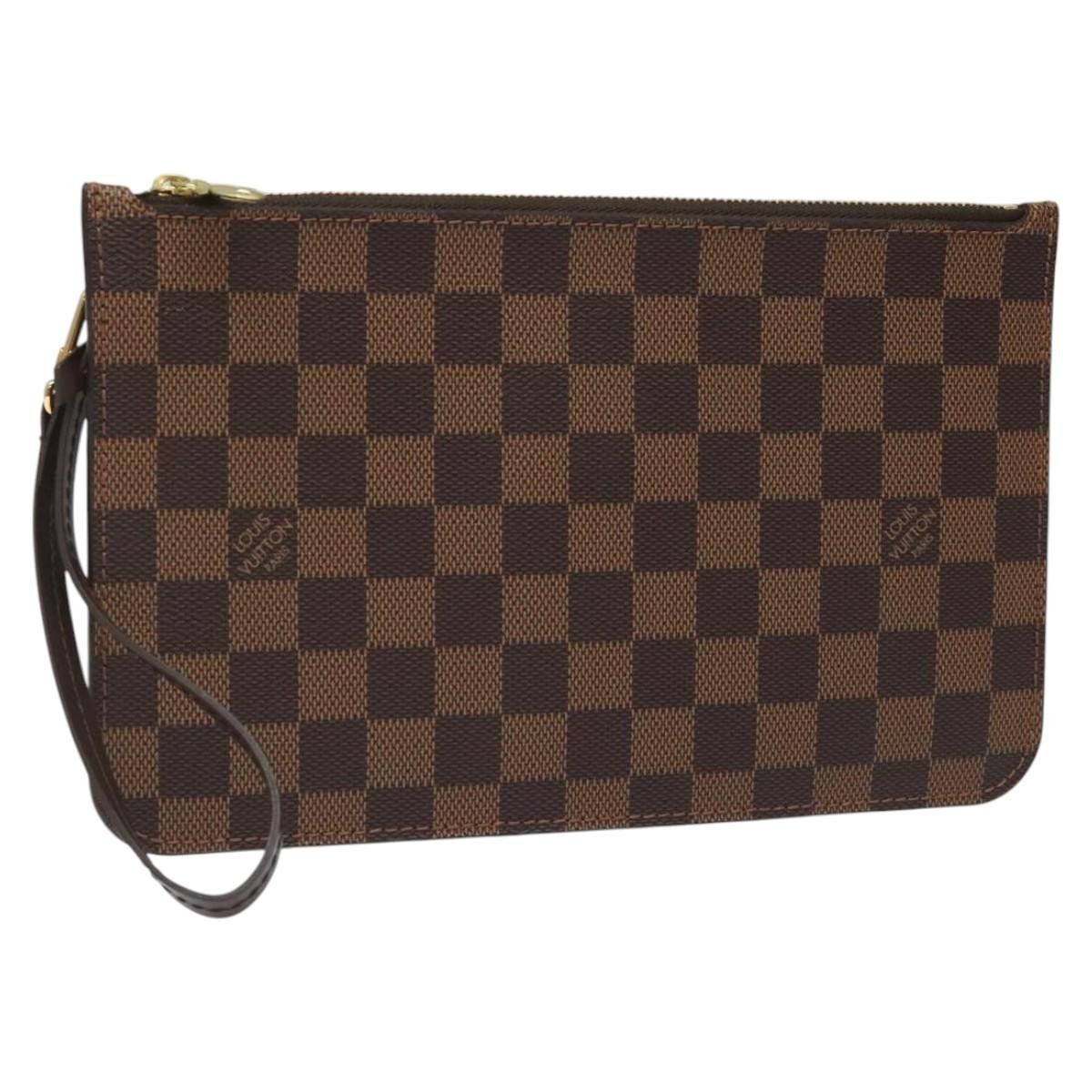 Louis Vuitton Pochette Accessoire Brown Canvas Clutch Bag (Pre-Owned) Size ONE SIZE - 20 Thumbnail