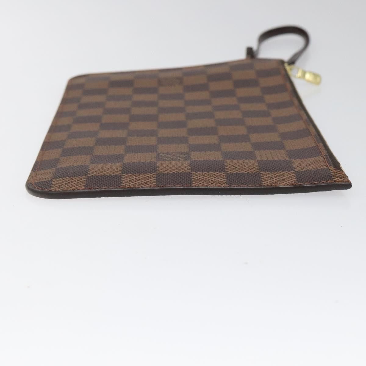 Louis Vuitton Pochette Accessoire Brown Canvas Clutch Bag (Pre-Owned) Size ONE SIZE - 3 Thumbnail