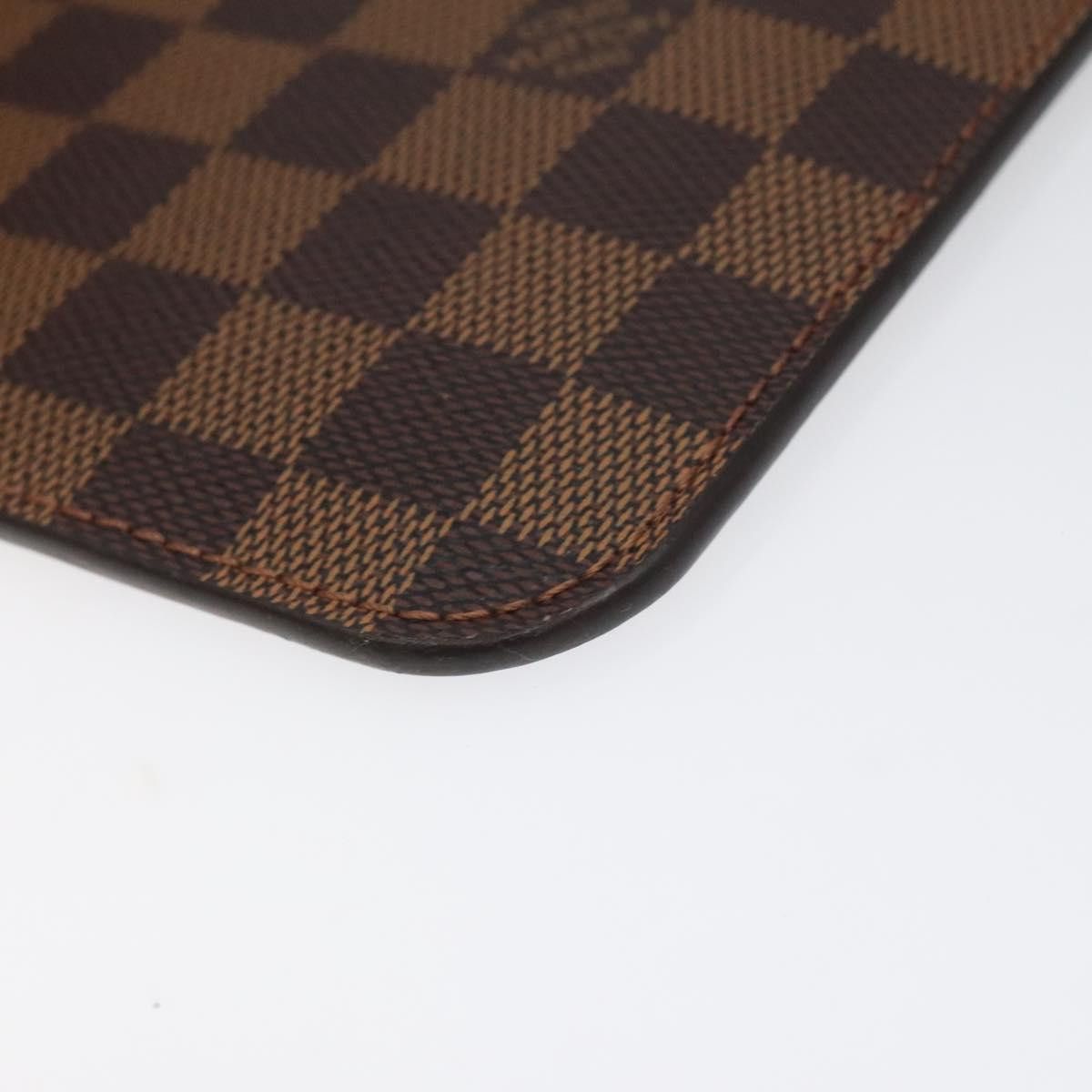 Louis Vuitton Pochette Accessoire Brown Canvas Clutch Bag (Pre-Owned) Size ONE SIZE - 8 Thumbnail