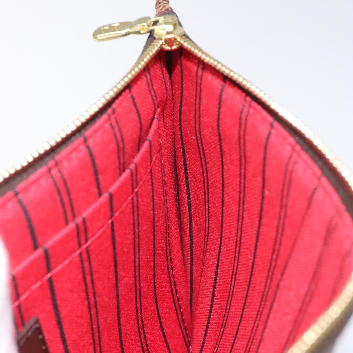 Louis Vuitton Pochette Accessoire Brown Canvas Clutch Bag (Pre-Owned) Size ONE SIZE - 16 Thumbnail