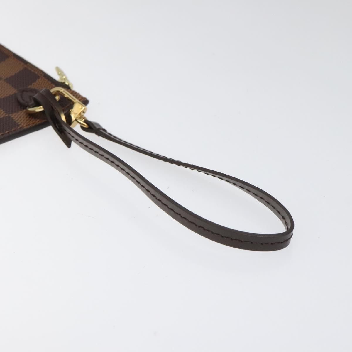 Louis Vuitton Pochette Accessoire Brown Canvas Clutch Bag (Pre-Owned) Size ONE SIZE - 5 Thumbnail