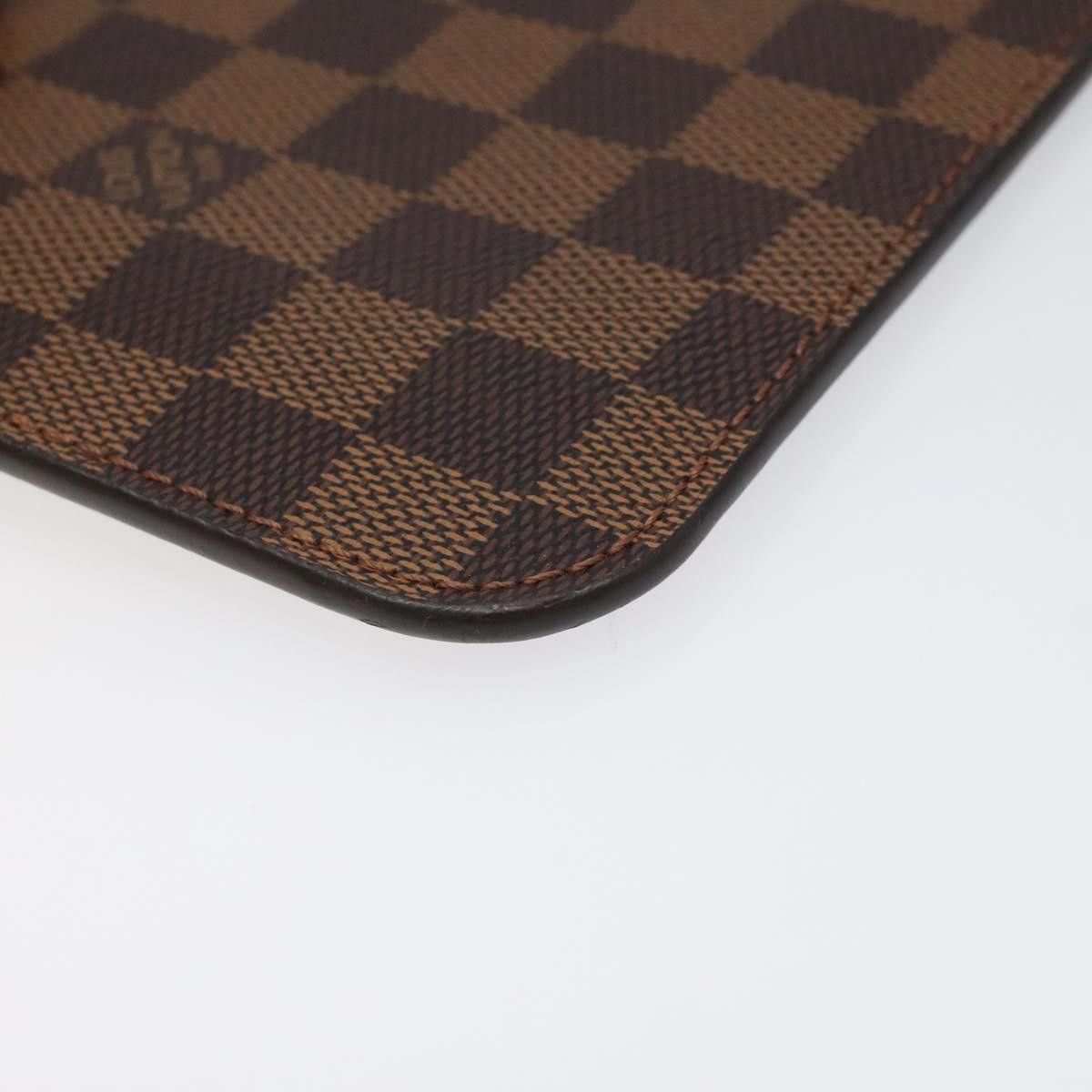 Louis Vuitton Pochette Accessoire Brown Canvas Clutch Bag (Pre-Owned) Size ONE SIZE - 9 Thumbnail
