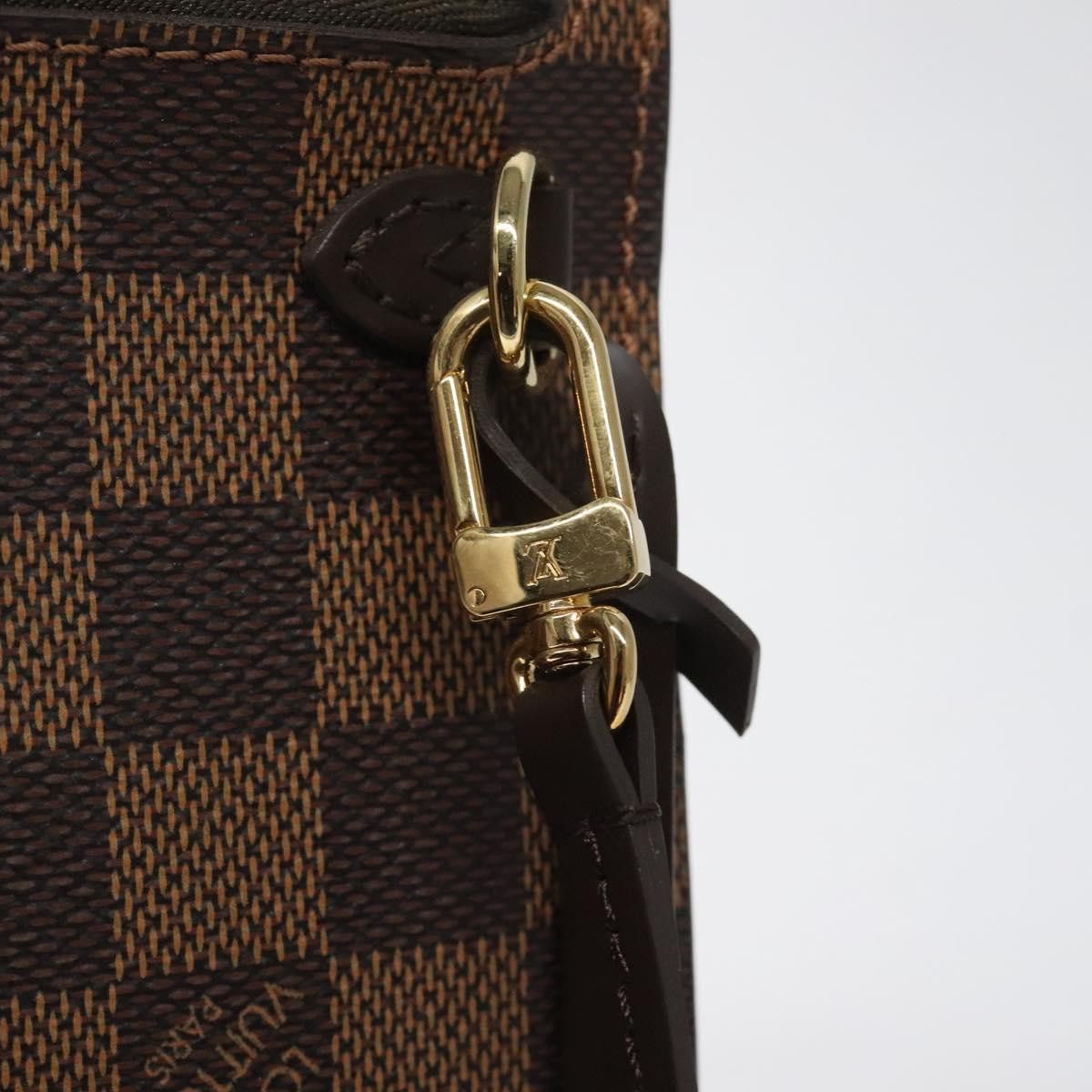 Louis Vuitton Pochette Accessoire Brown Canvas Clutch Bag (Pre-Owned) Size ONE SIZE - 12 Thumbnail
