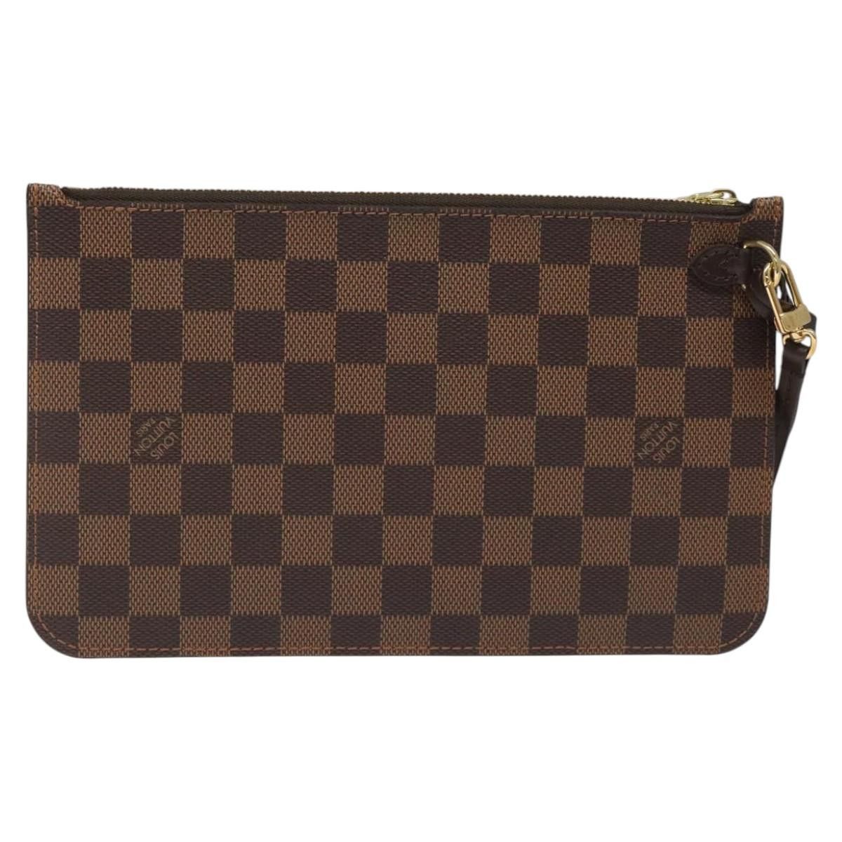 Louis Vuitton Pochette Accessoire Brown Canvas Clutch Bag (Pre-Owned) Size ONE SIZE - 2 Thumbnail