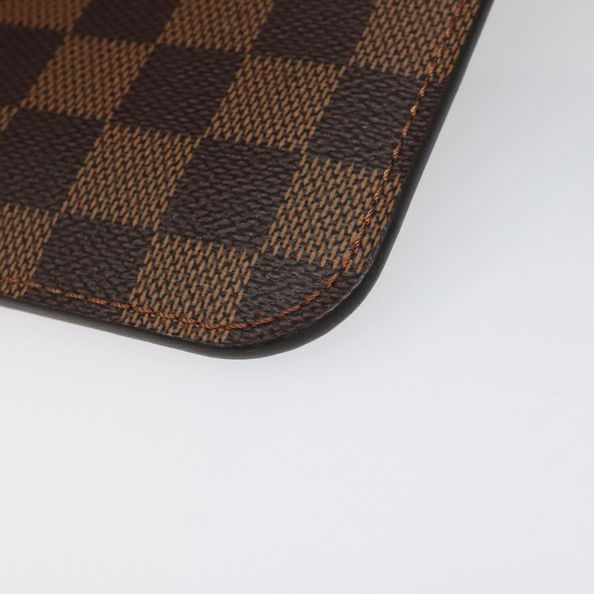 Louis Vuitton Pochette Accessoire Brown Canvas Clutch Bag (Pre-Owned) Size ONE SIZE - 10 Thumbnail