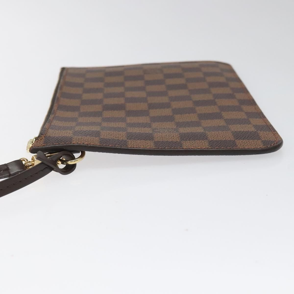 Louis Vuitton Pochette Accessoire Brown Canvas Clutch Bag (Pre-Owned) Size ONE SIZE - 4 Thumbnail