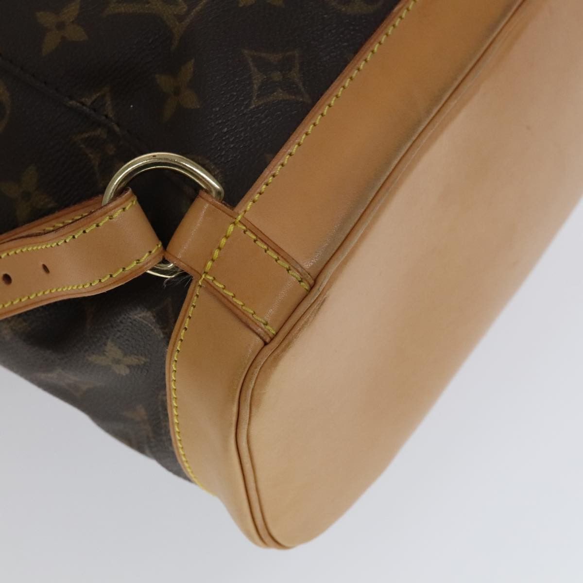 Louis Vuitton Montsouris Gm Brown Canvas Backpack Bag (Pre-Owned) Size ONE SIZE - 12 Thumbnail