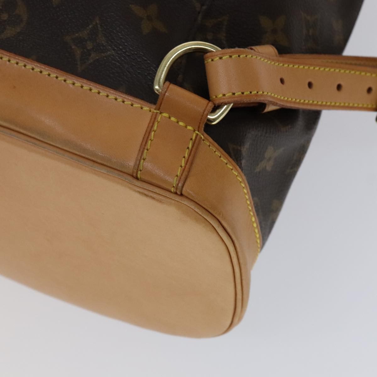 Louis Vuitton Montsouris Gm Brown Canvas Backpack Bag (Pre-Owned) Size ONE SIZE - 11 Thumbnail
