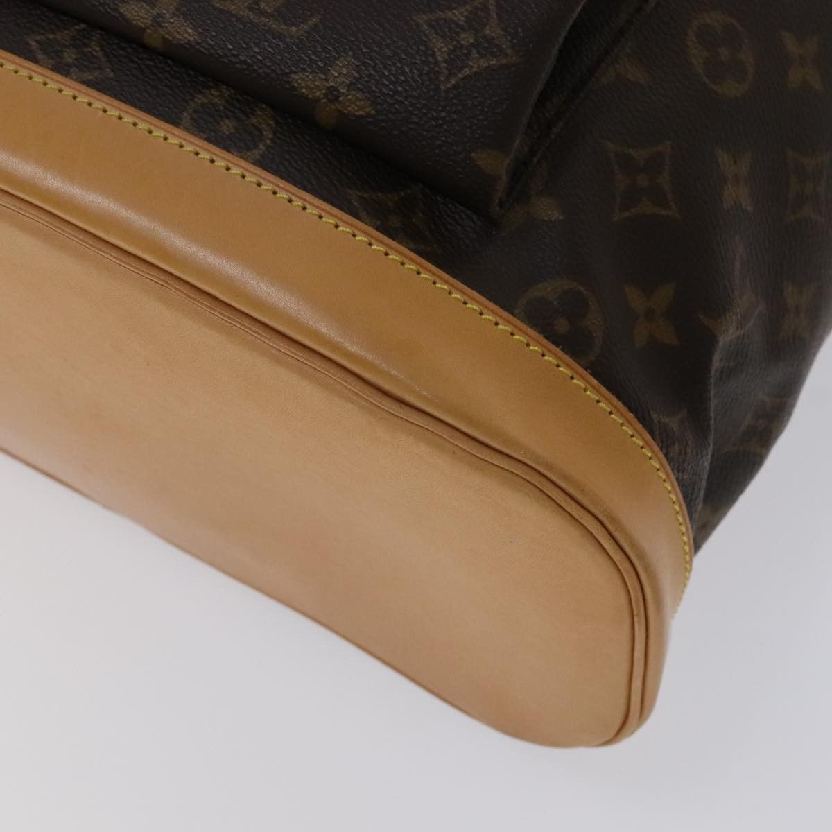 Louis Vuitton Montsouris Gm Brown Canvas Backpack Bag (Pre-Owned) Size ONE SIZE - 9 Thumbnail