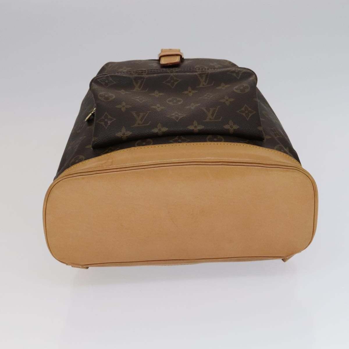Louis Vuitton Montsouris Gm Brown Canvas Backpack Bag (Pre-Owned) Size ONE SIZE - 8 Thumbnail