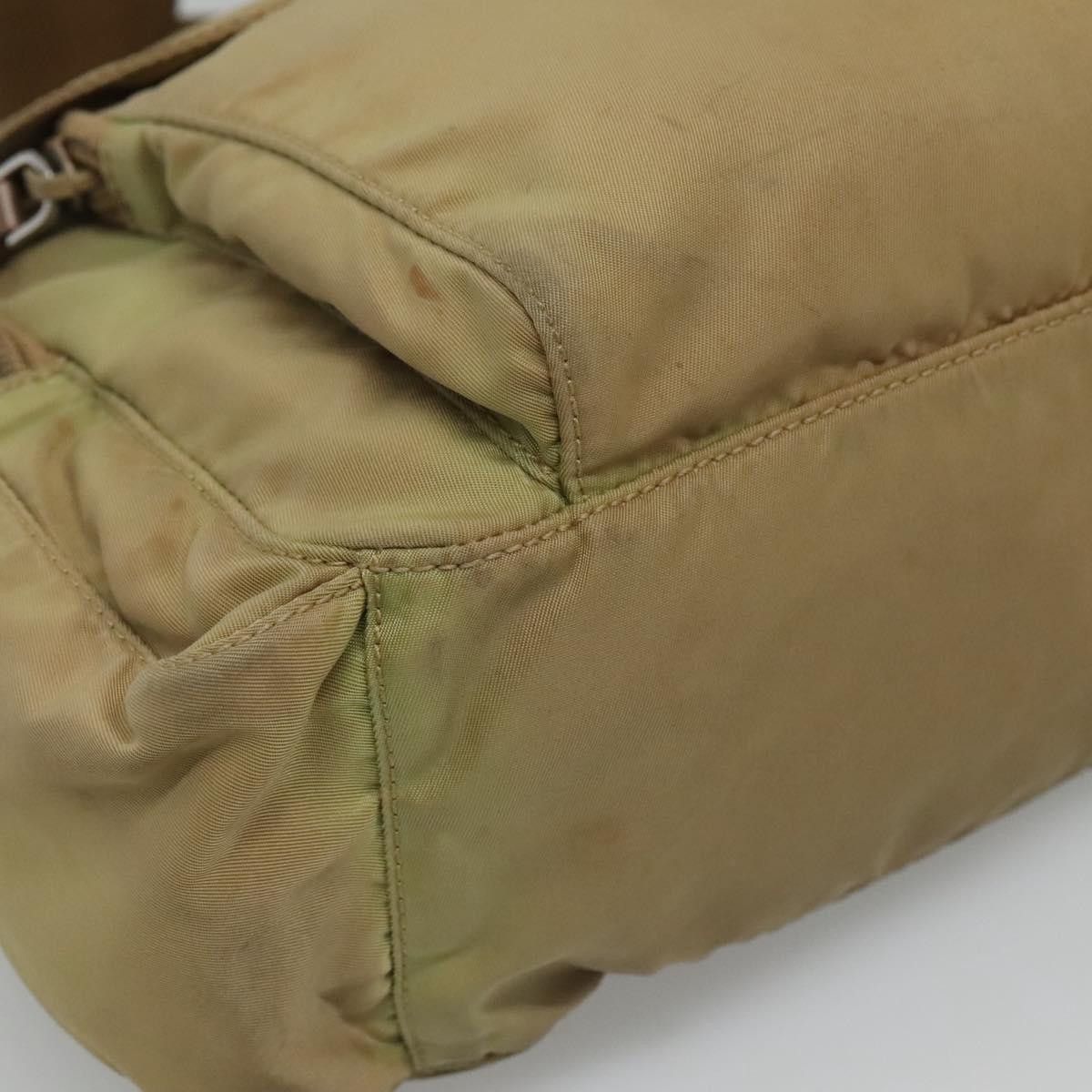 Prada Tessuto Beige Synthetic Shoulder Bag (Pre-Owned) Size ONE SIZE - 9 Thumbnail